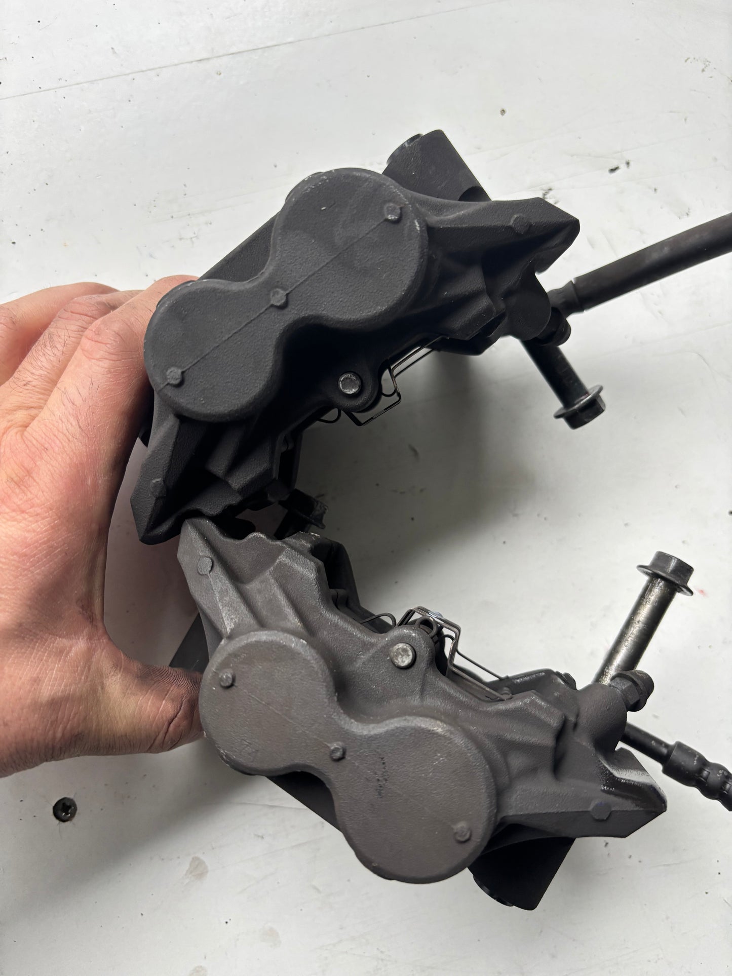 Paire Étrier frein avant yamaha Mt09 tracer 900 radial 108 mm