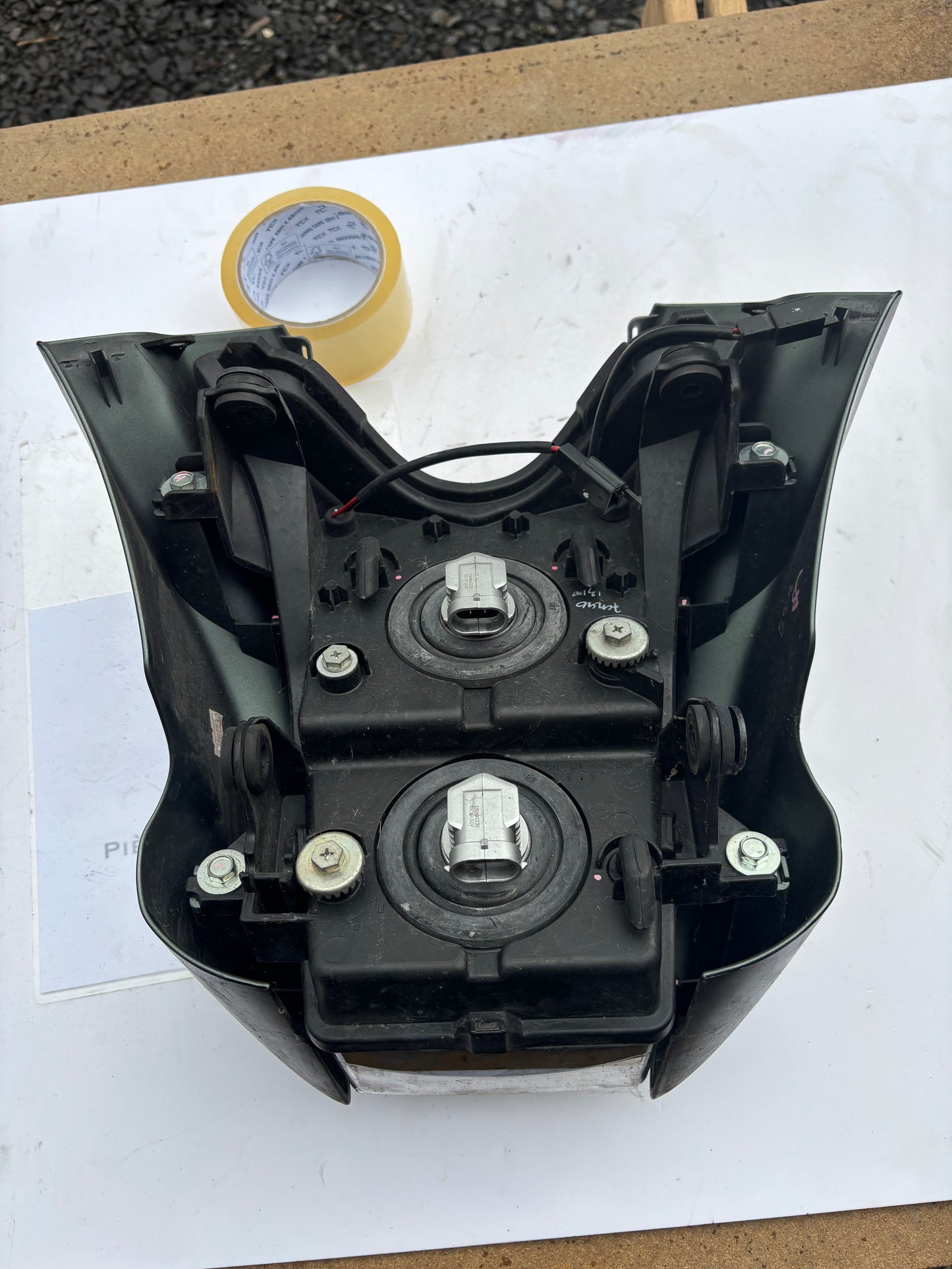 Optischer Scheinwerfer für Kawasaki Er6n 2009/2011