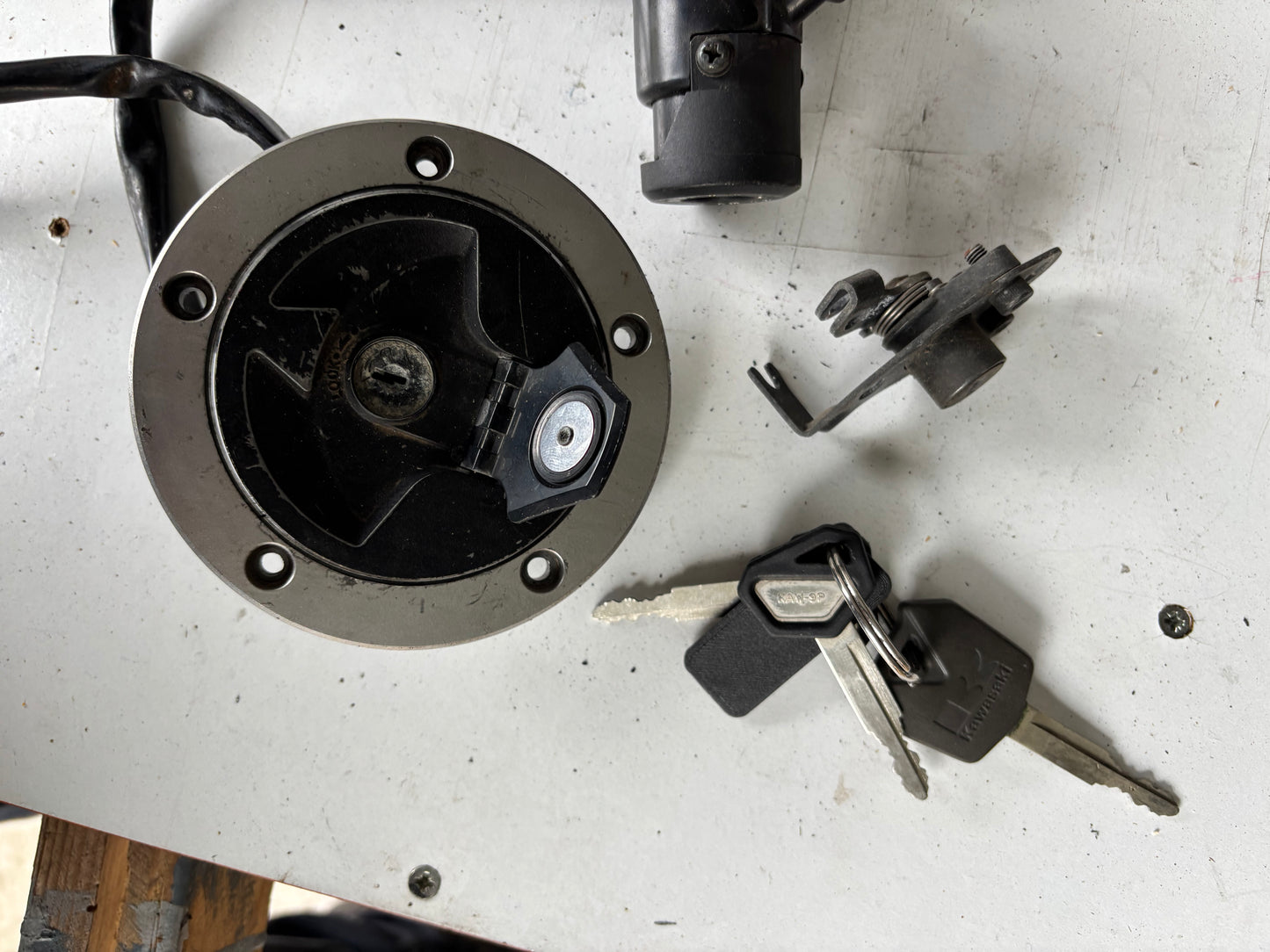 Kit serrure démarrage Kawasaki Er6n Er6f 2005/2011