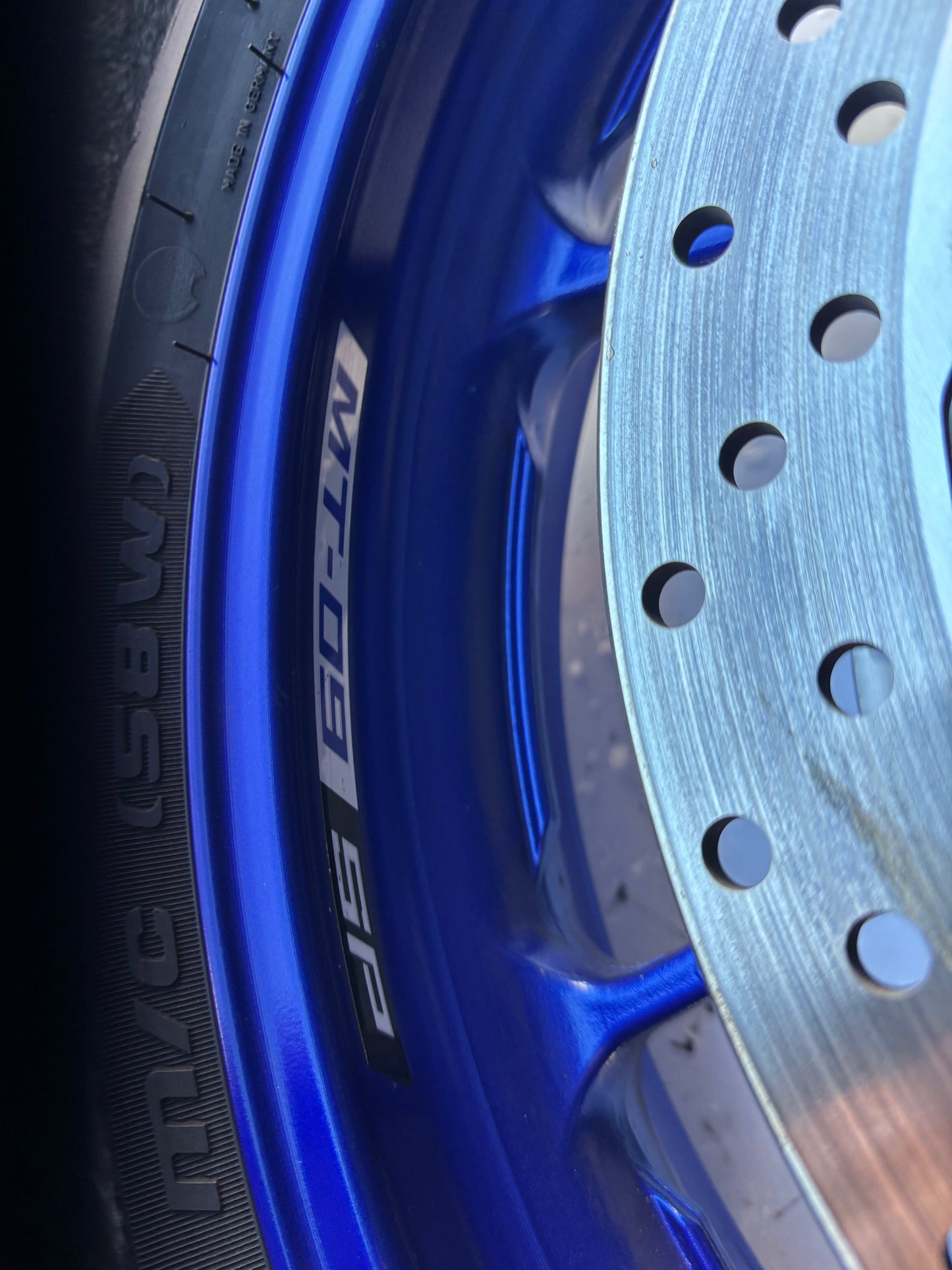 Felgenscheibe vorne hinten Yamaha mt09 SP 2017-2020