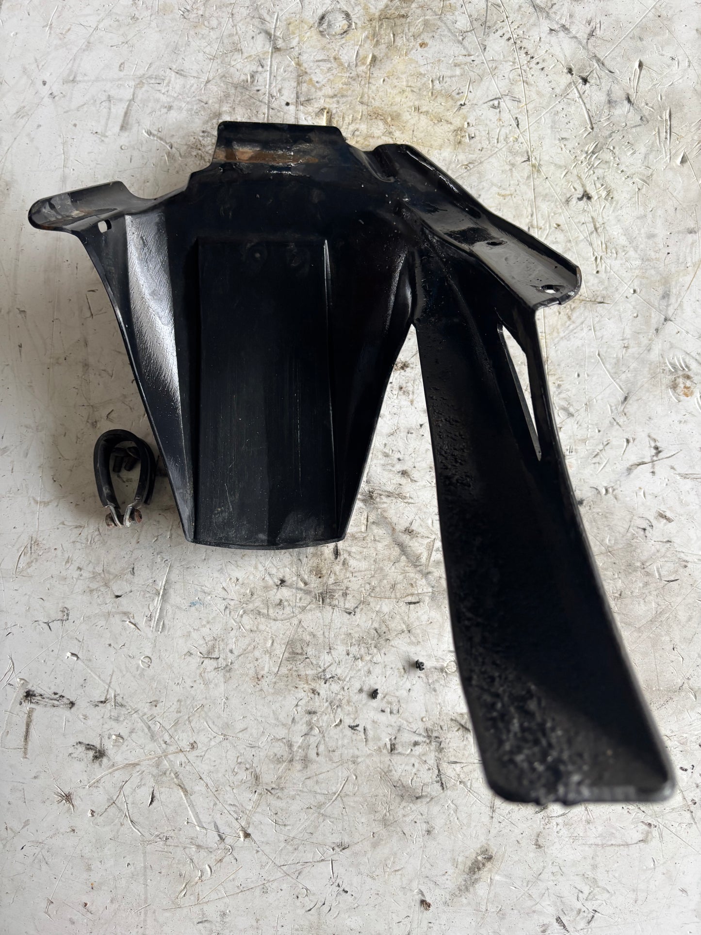 Protection chaîne lèche roue garde boue arrière Kawasaki Er6n er6f 2005/2008