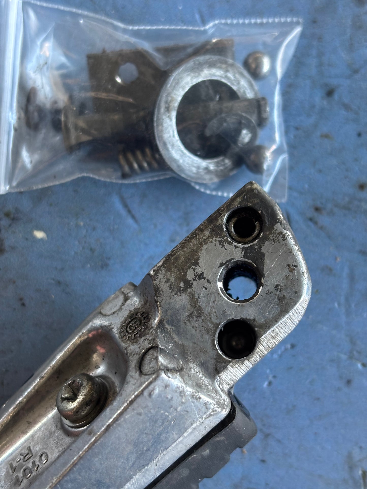 Repose cale pied arrière droit kawasaki er6n er6f 2009/2016