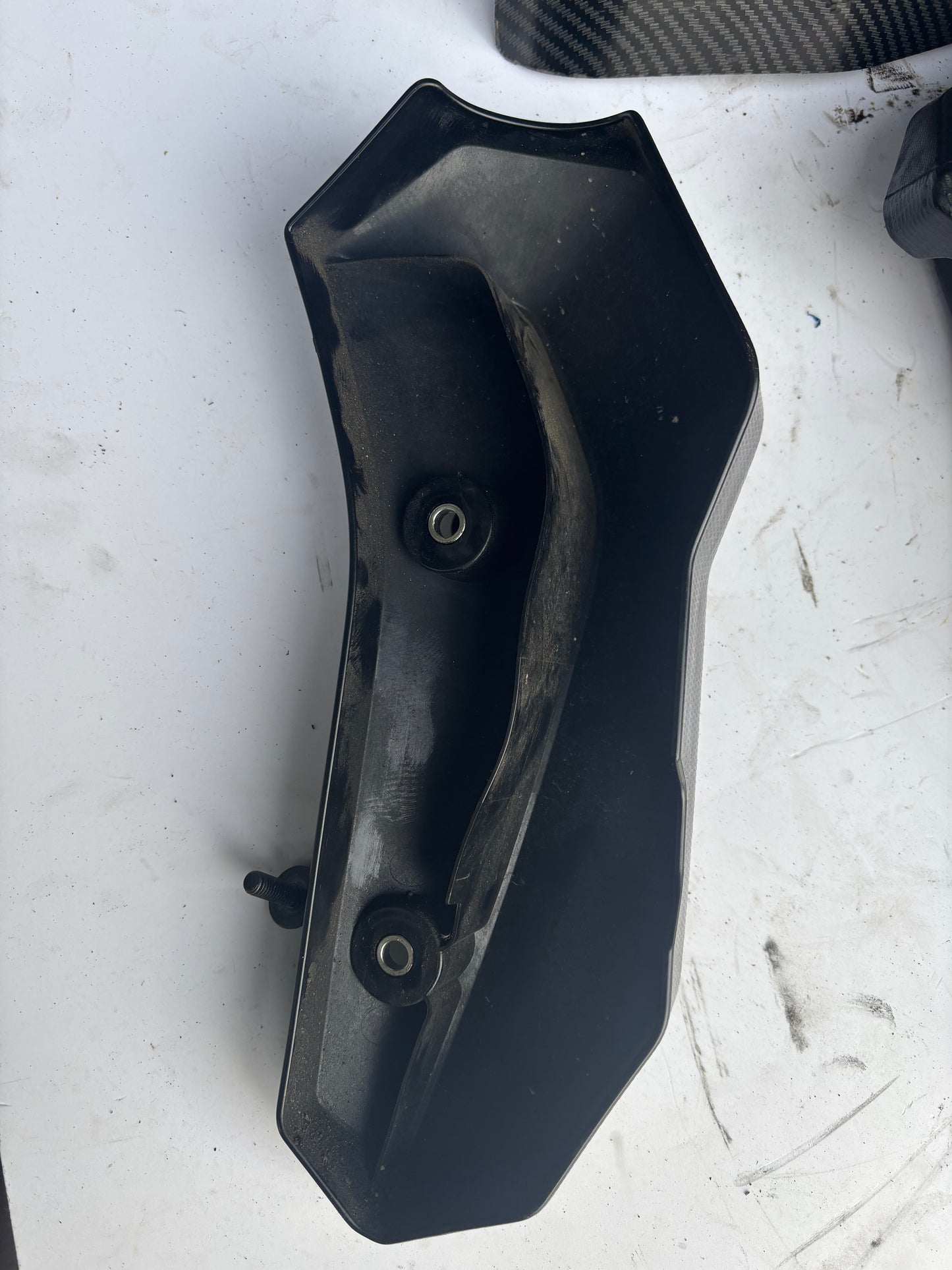 Rechte Kühlerschutzhutzenabdeckung Yamaha MT07 2014/2017