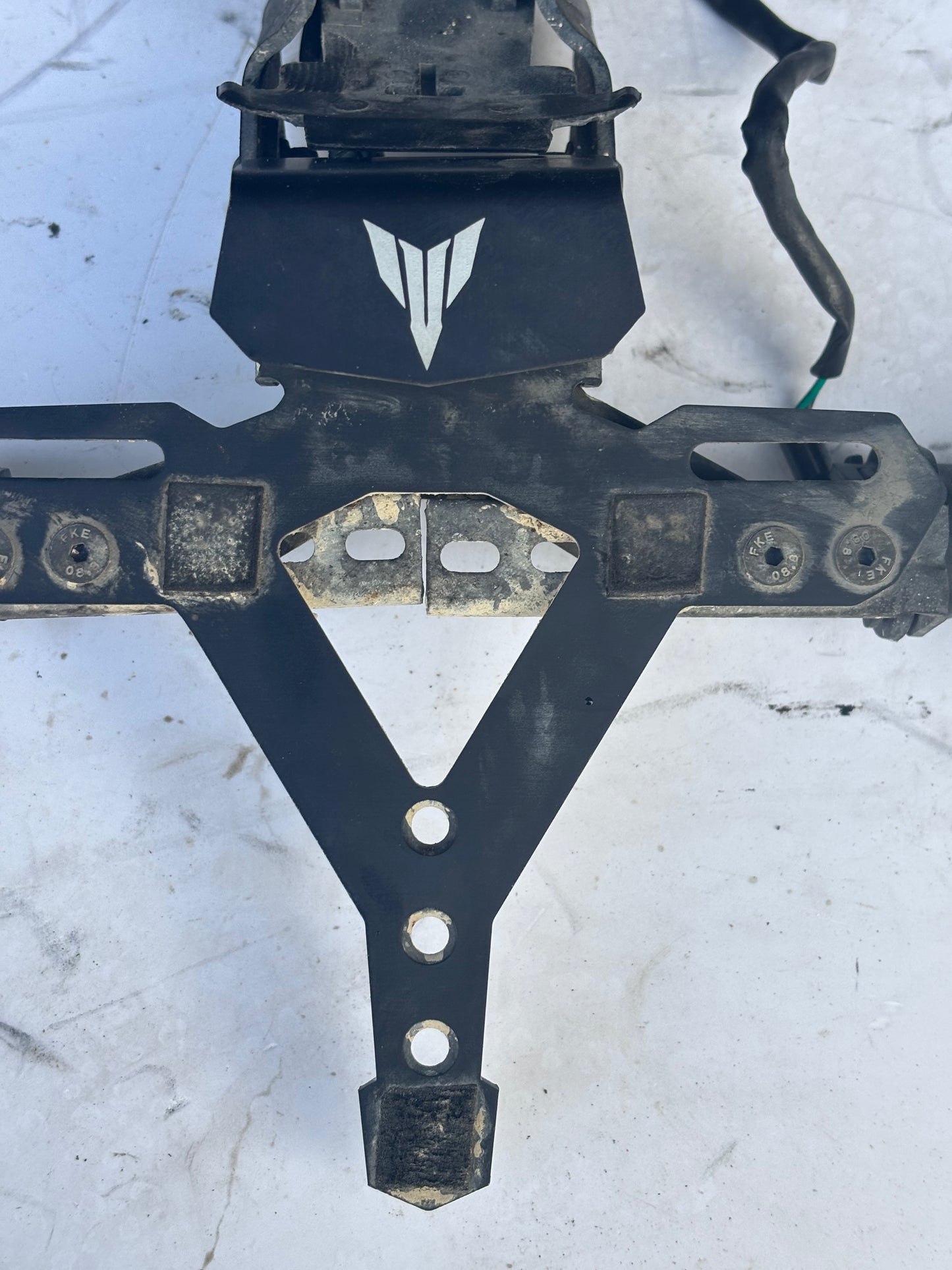 Yamaha MT07 MT 07 2014 2017 Kennzeichen- und Blinkerhalterung