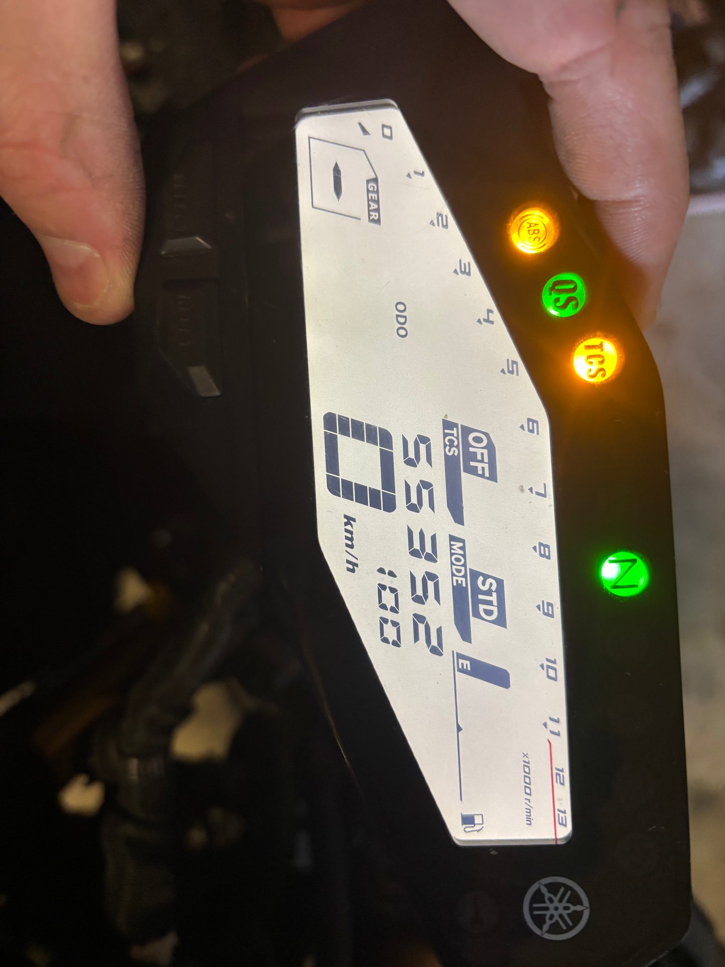 Compteur yamaha mt 09 2017- 2020 ABS TCS