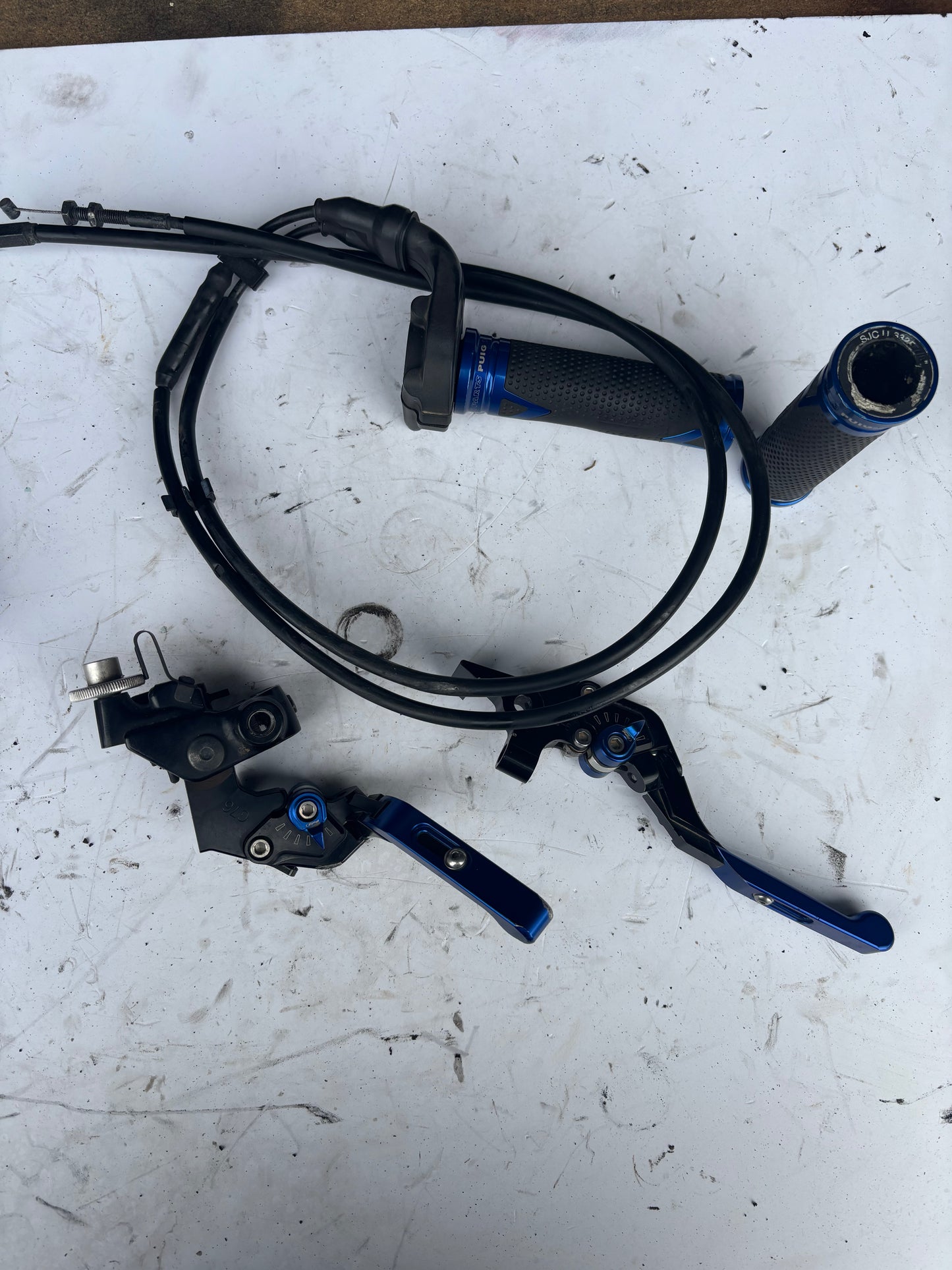 PUIG Brems- und Kupplungshebelsatz Yamaha MT07 MT 07 2014 2017