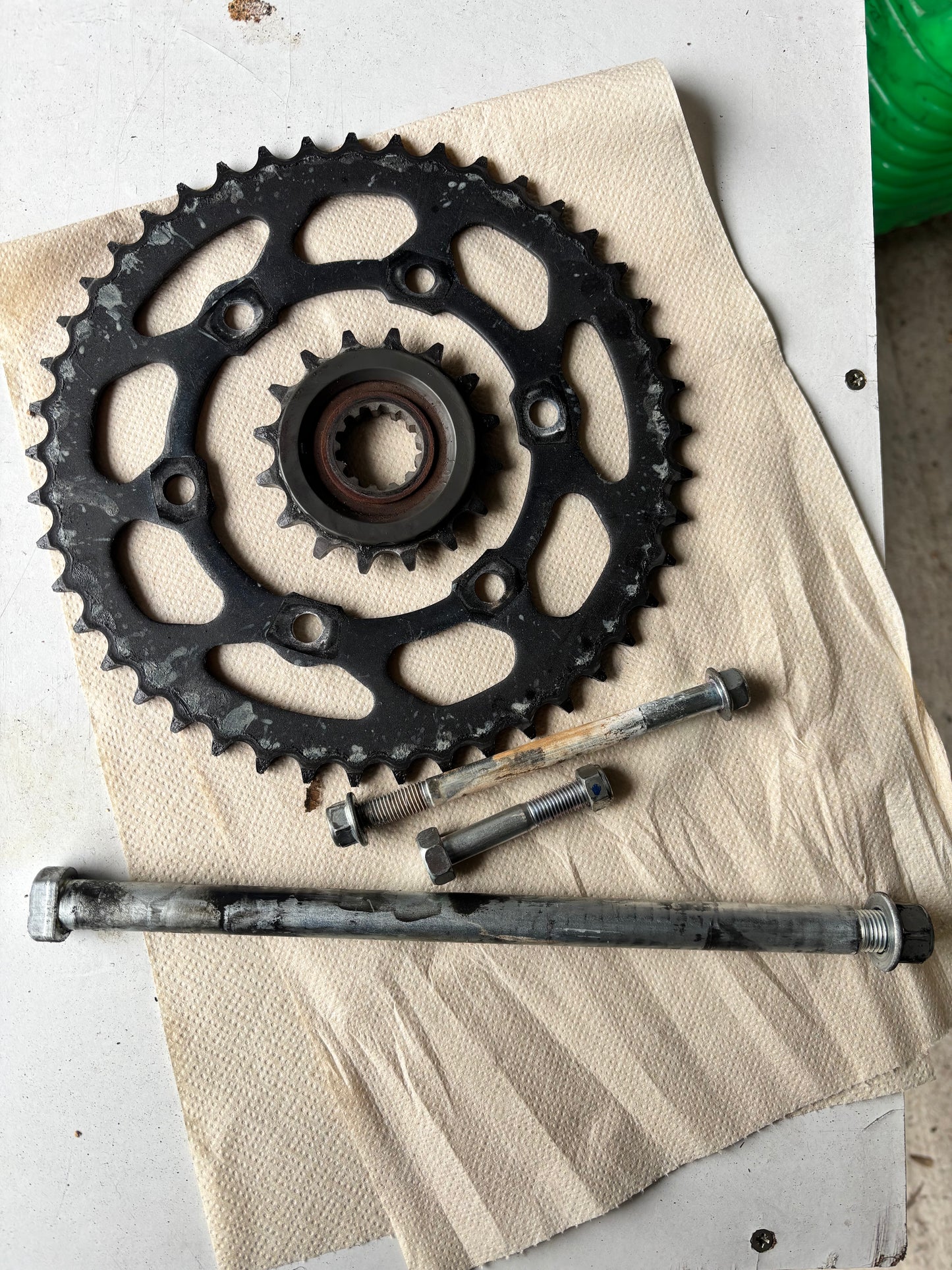 Bras oscillant arrière ex police yamaha tracer 900 2015/2020