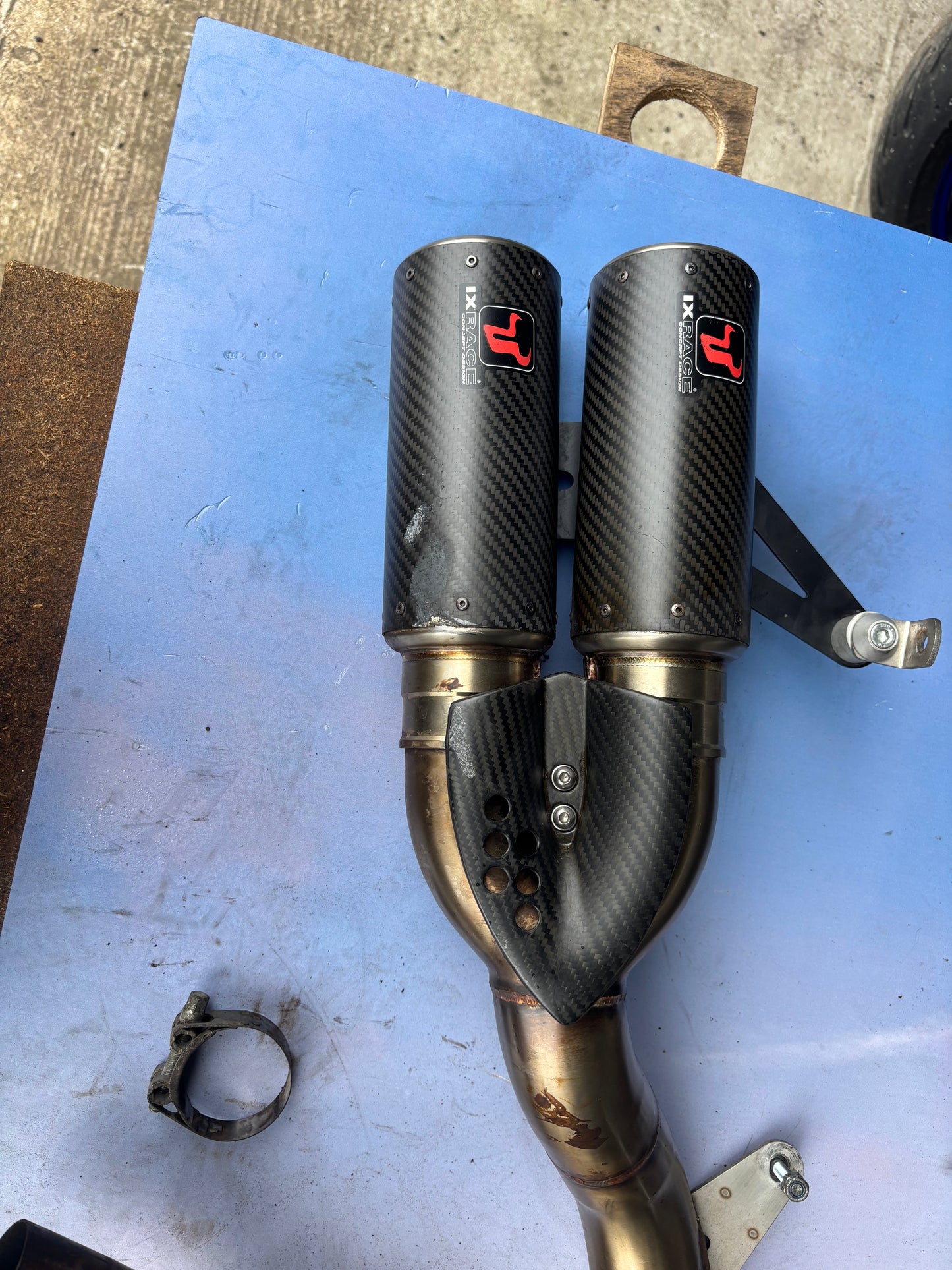 IXrace DC2 Auspuffanlage für Yamaha MT 09 2013-2020