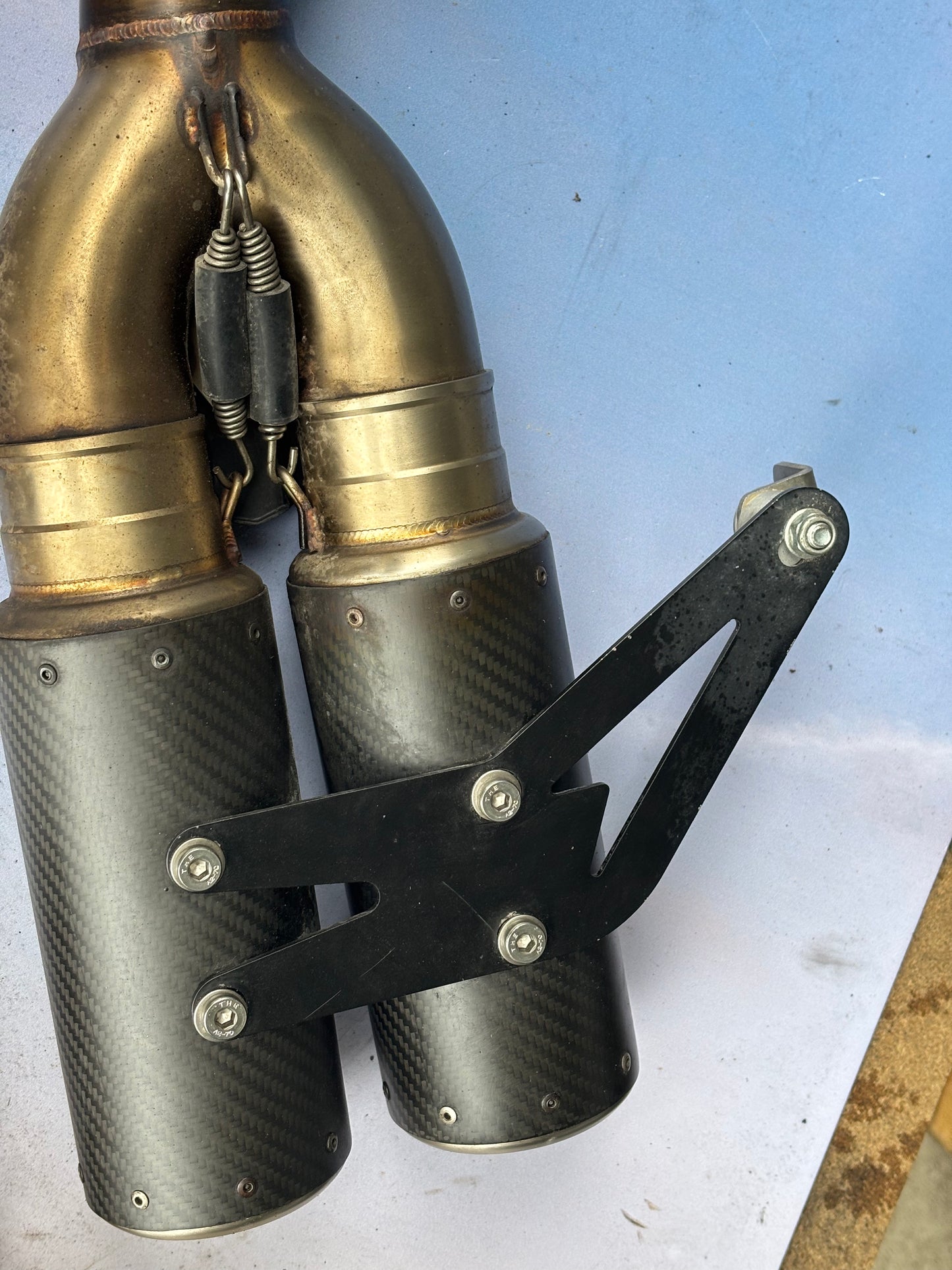 IXrace DC2 Auspuffanlage für Yamaha MT 09 2013-2020