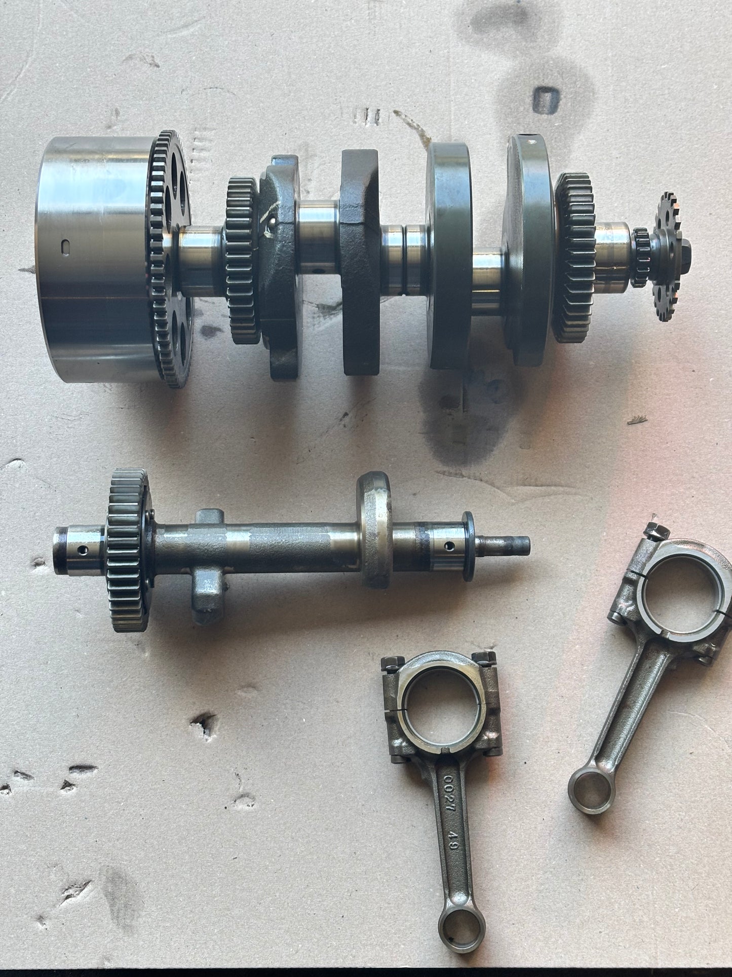 Kurbelwelle / Pleuel Kawasaki Er6 N 2012/2016