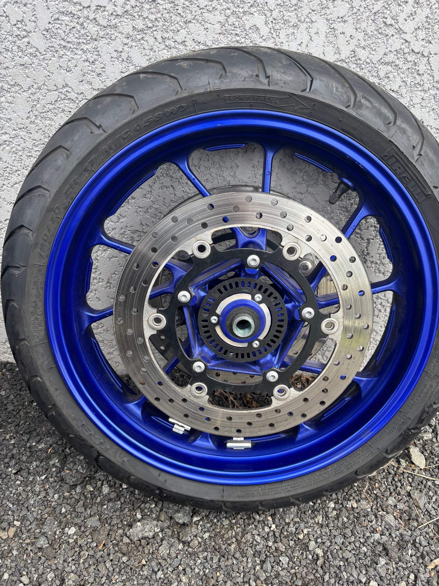 Felgenscheibe vorne hinten ABS Yamaha mt09 /tracer 2013-2020