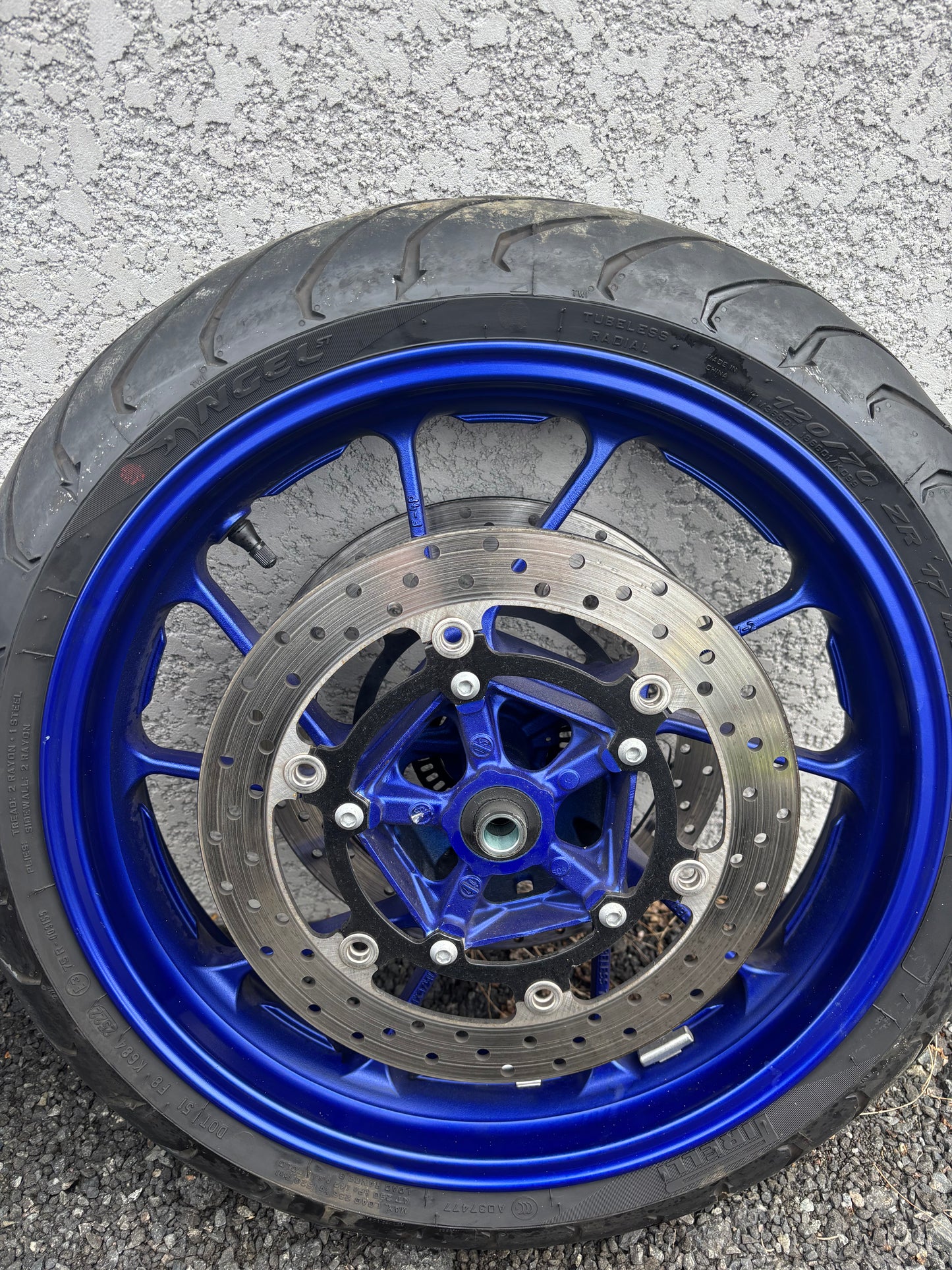 Felgenscheibe vorne hinten ABS Yamaha mt09 /tracer 2013-2020