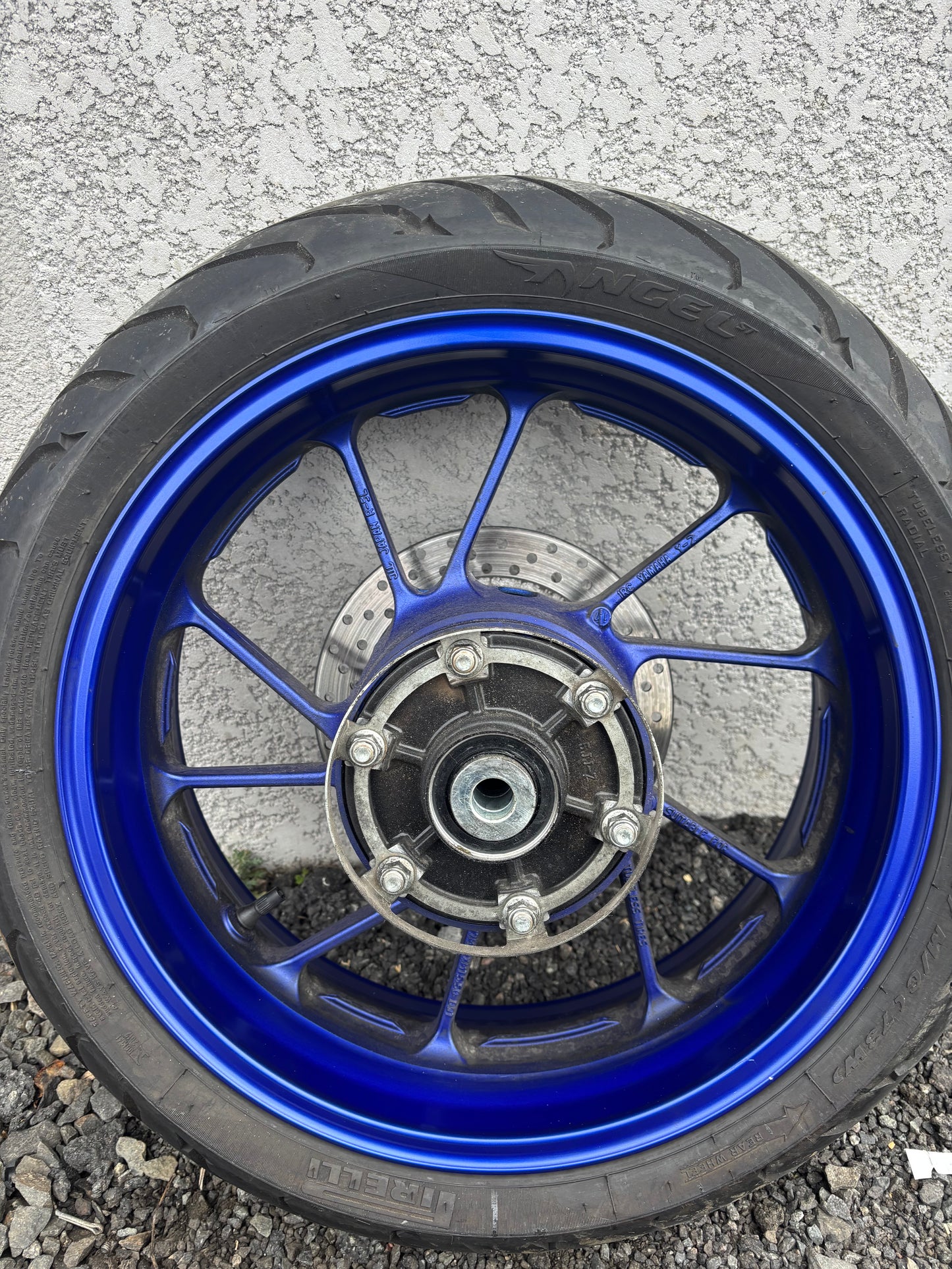 Felgenscheibe vorne hinten ABS Yamaha mt09 /tracer 2013-2020