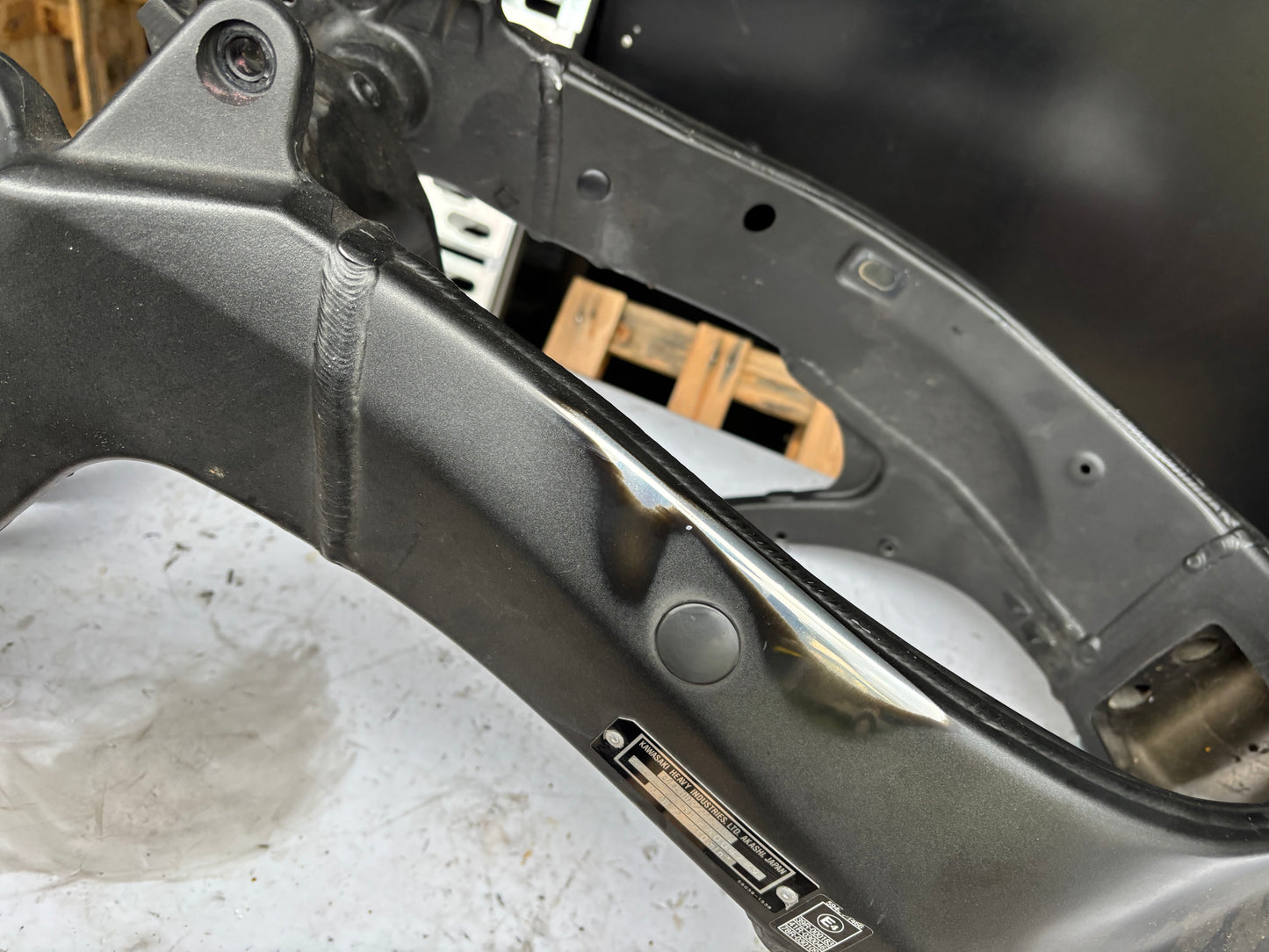 Cadre Kawasaki zx6r 2009/2012