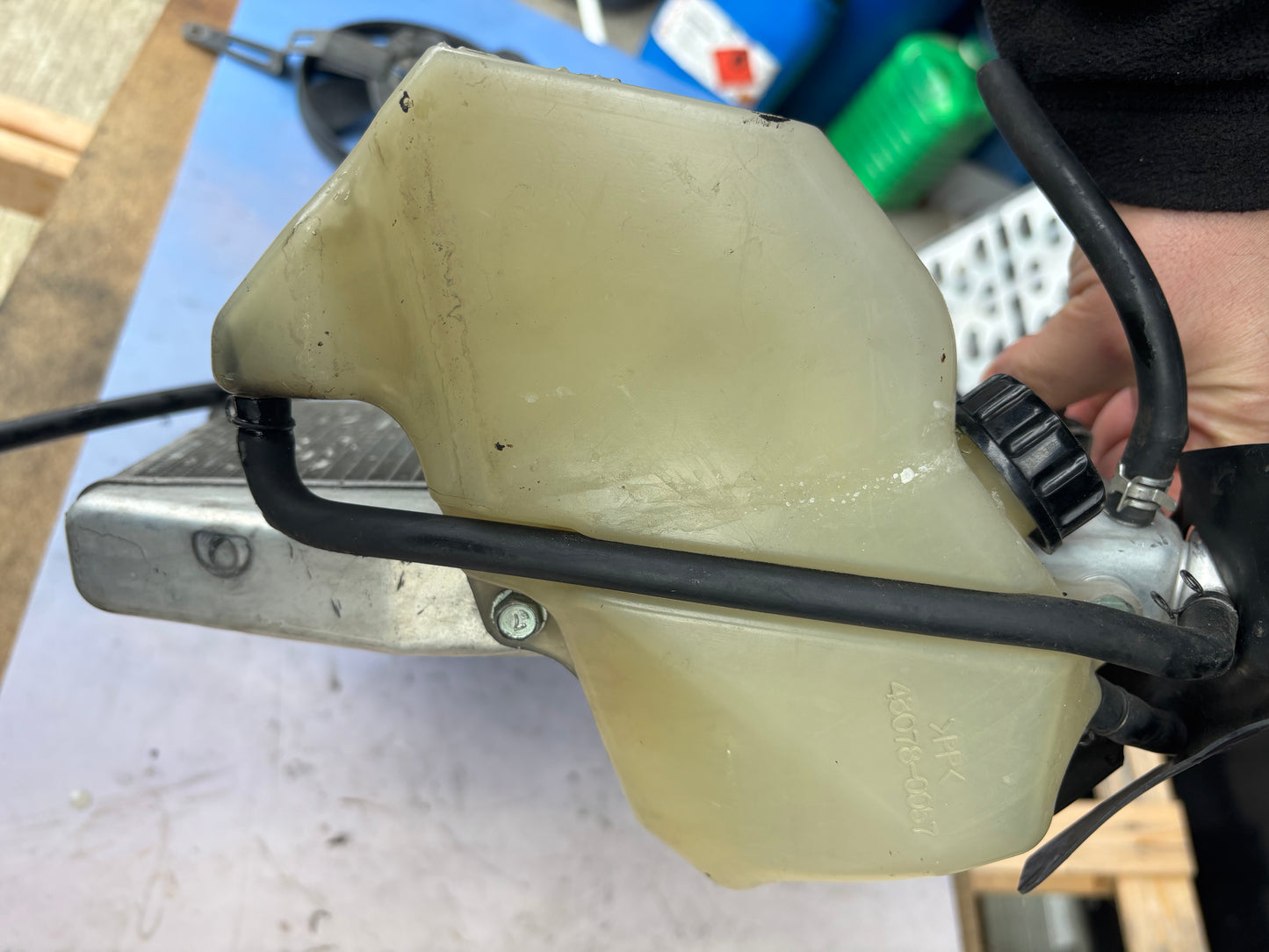 Vase liquide refroidissment Kawasaki zx6r 2009/2012