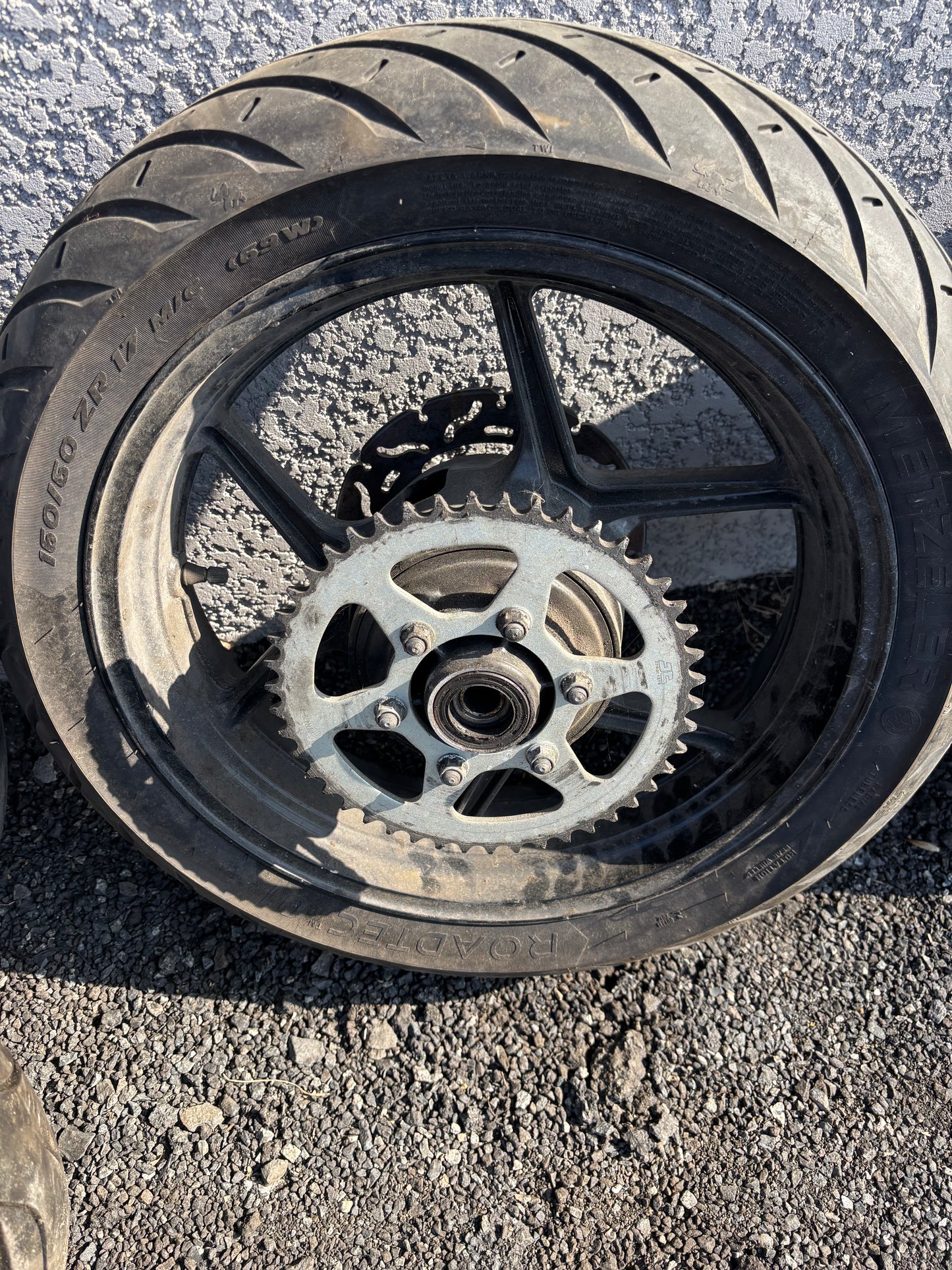 Roue arrière Kawasaki Er6n er6f 2005/2016