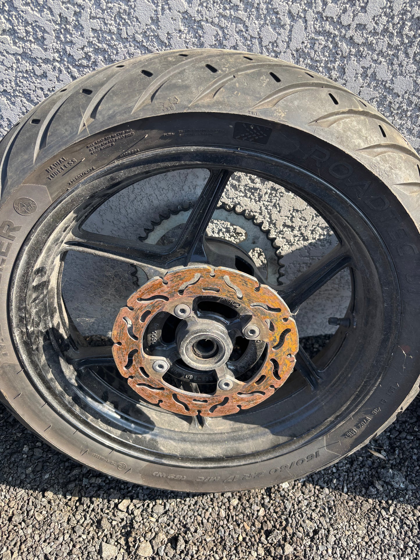 Roue arrière Kawasaki Er6n er6f 2005/2016