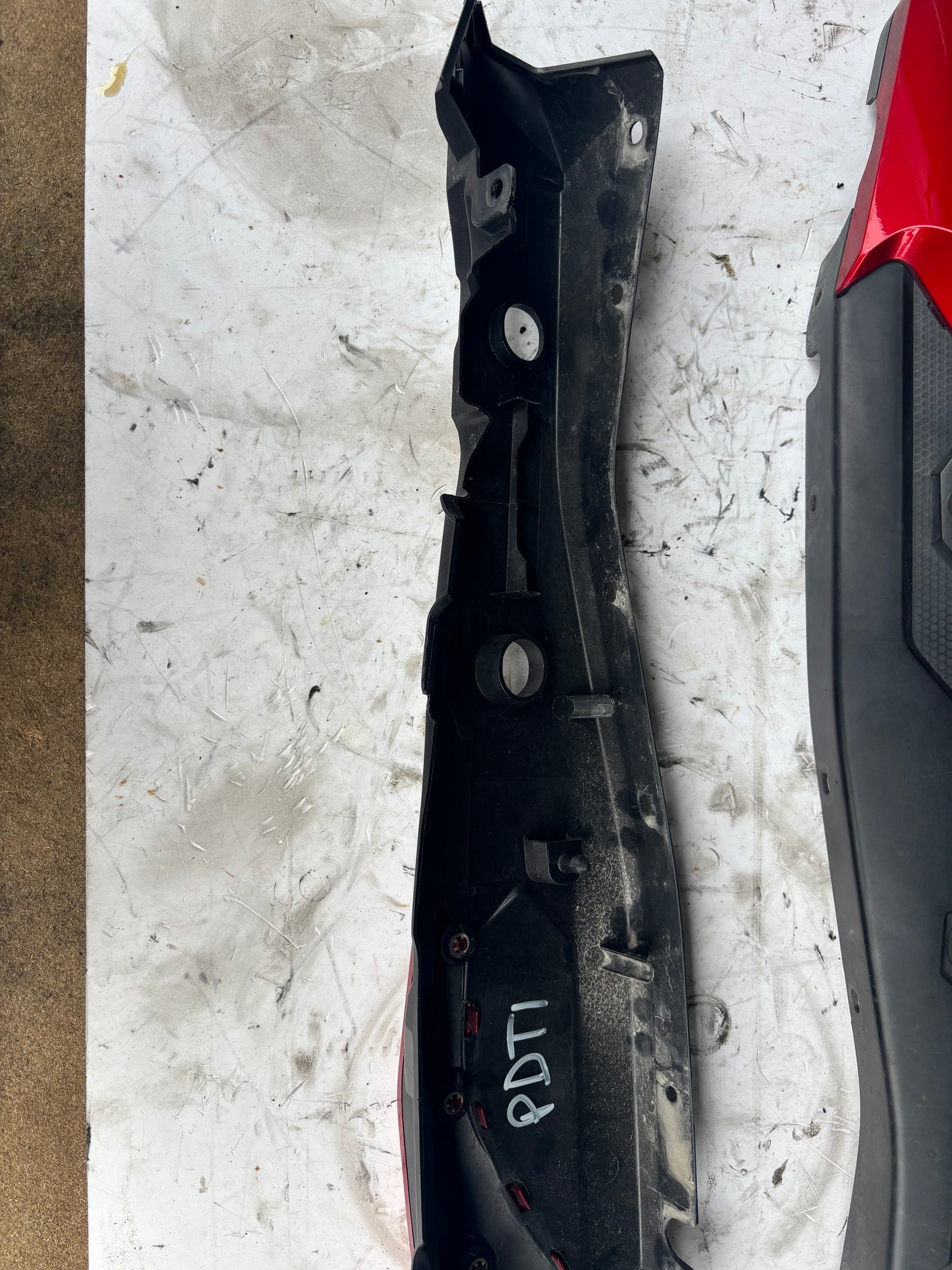 Paire carénage coque arrière yamaha tracer 900 2015/2017
