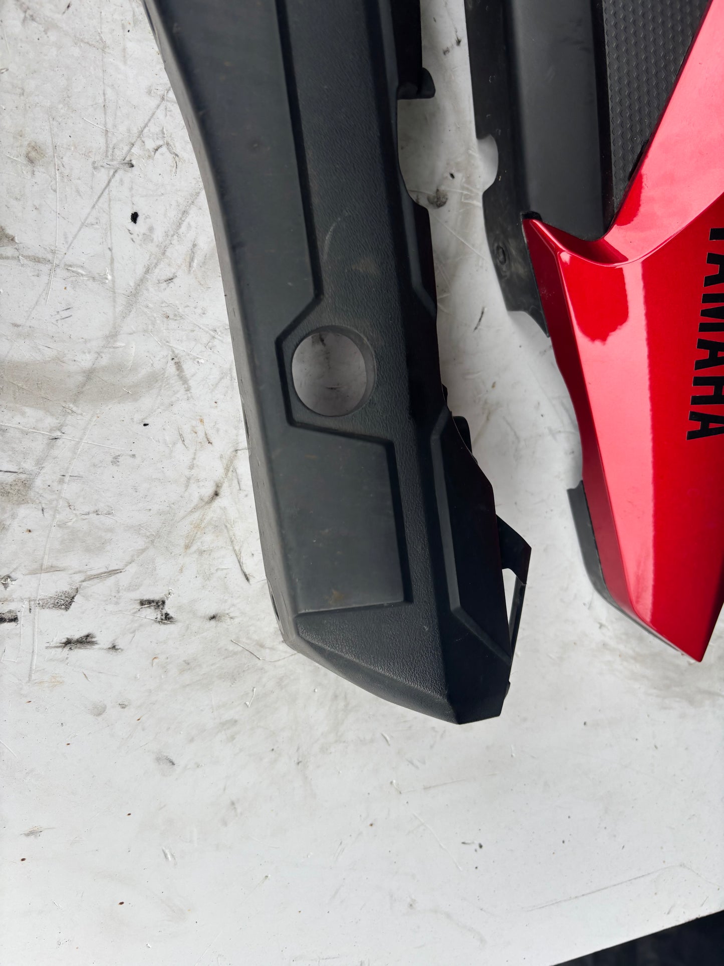 Paire carénage coque arrière yamaha tracer 900 2015/2017