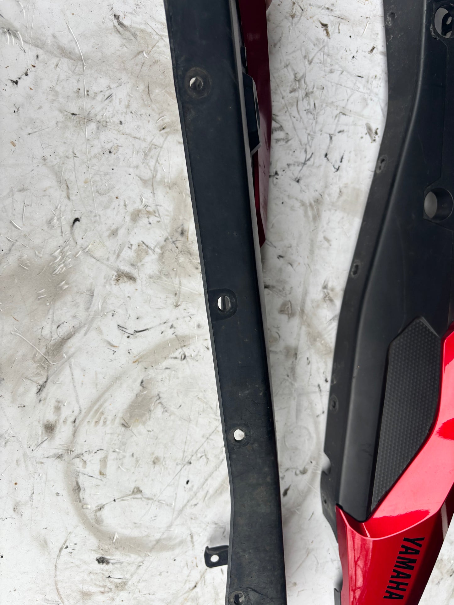 Paire carénage coque arrière yamaha tracer 900 2015/2017