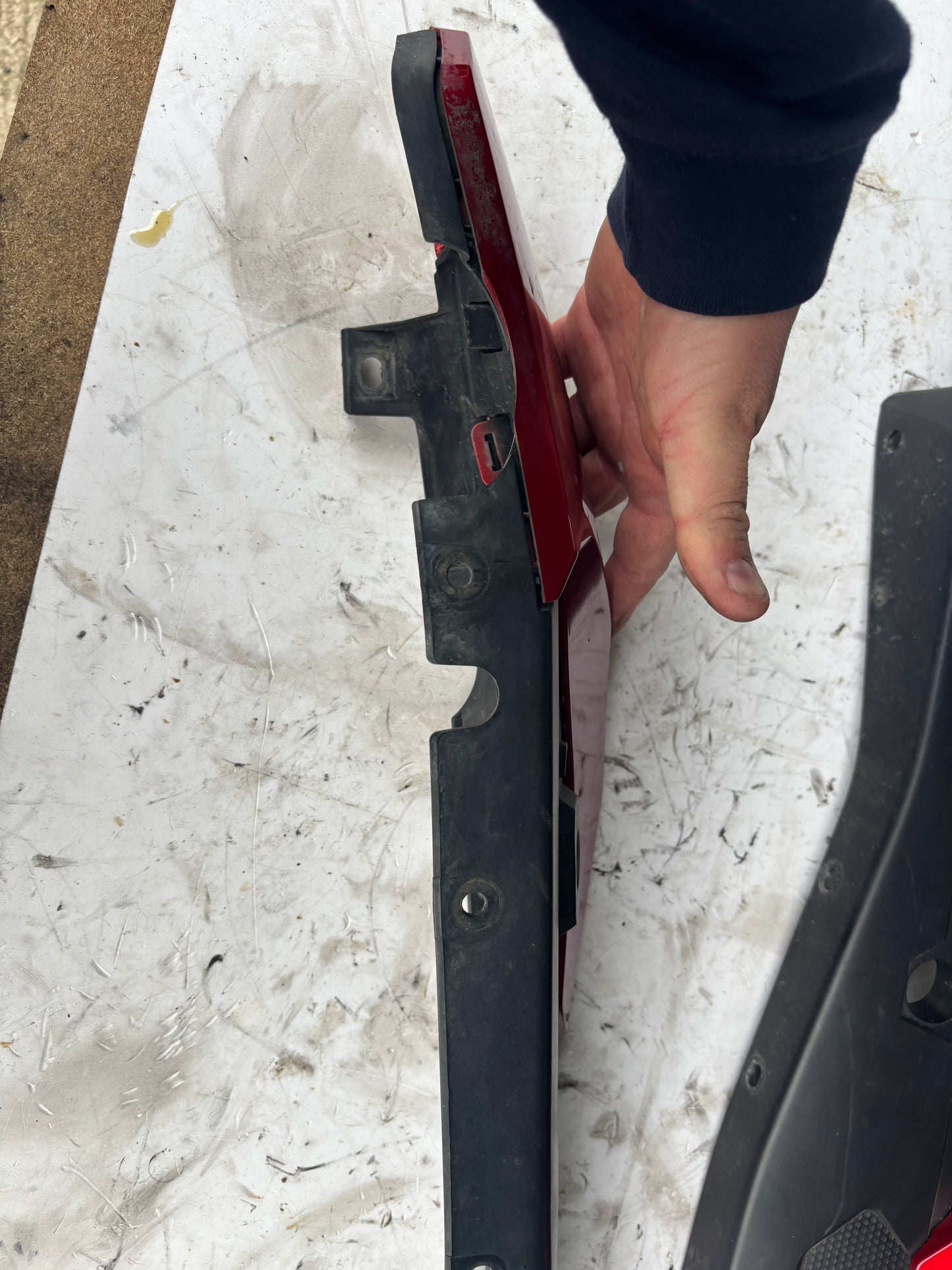 Paire carénage coque arrière yamaha tracer 900 2015/2017
