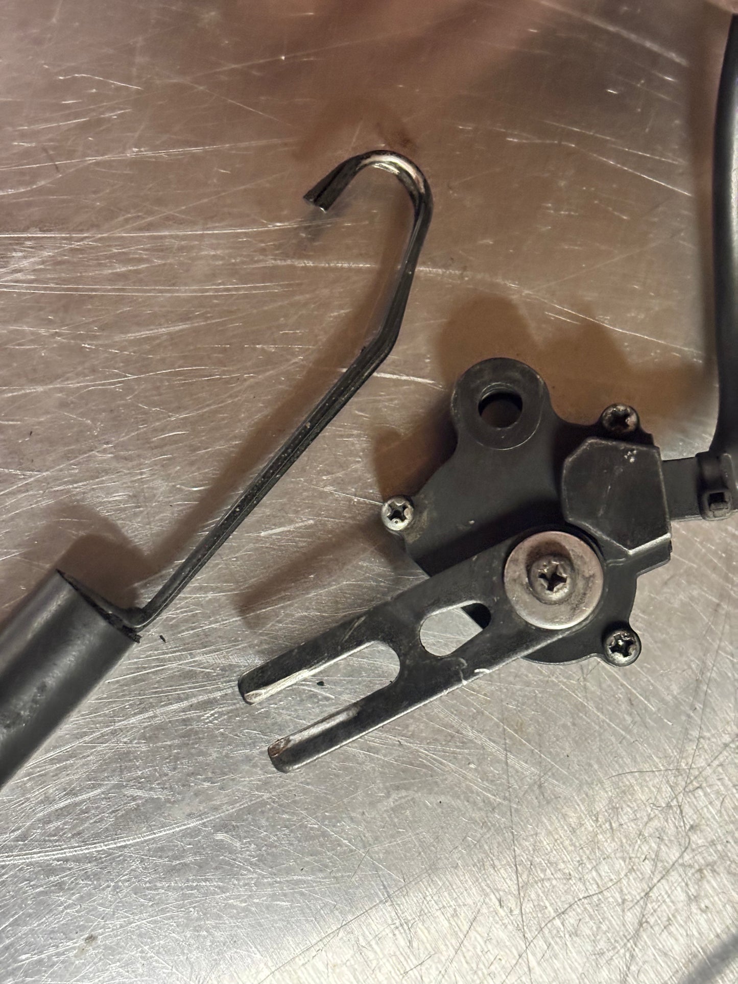 Béquille et contacteur Kawasaki Er6n er6f