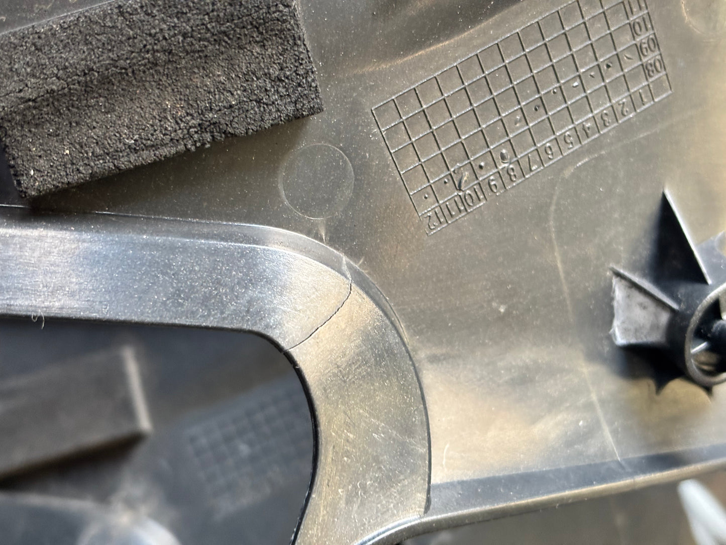 Seitenverkleidung rechts Tankschutz Kawasaki Er6n er6f 2009/2011