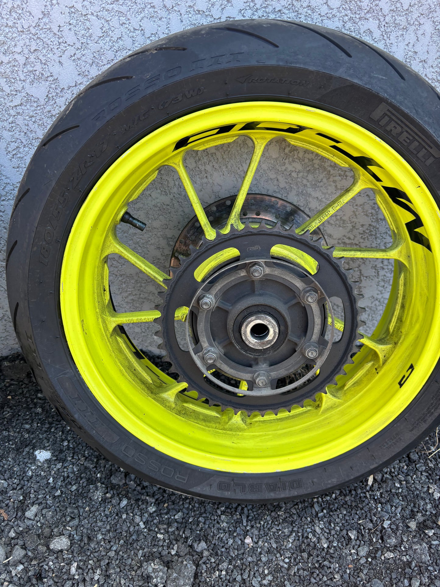 Roue jante disque avant arrière ABS Yamaha mt09 2013/2020