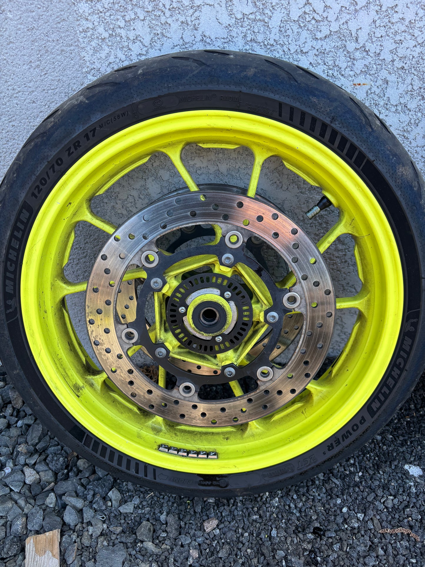 Roue jante disque avant arrière ABS Yamaha mt09 2013/2020