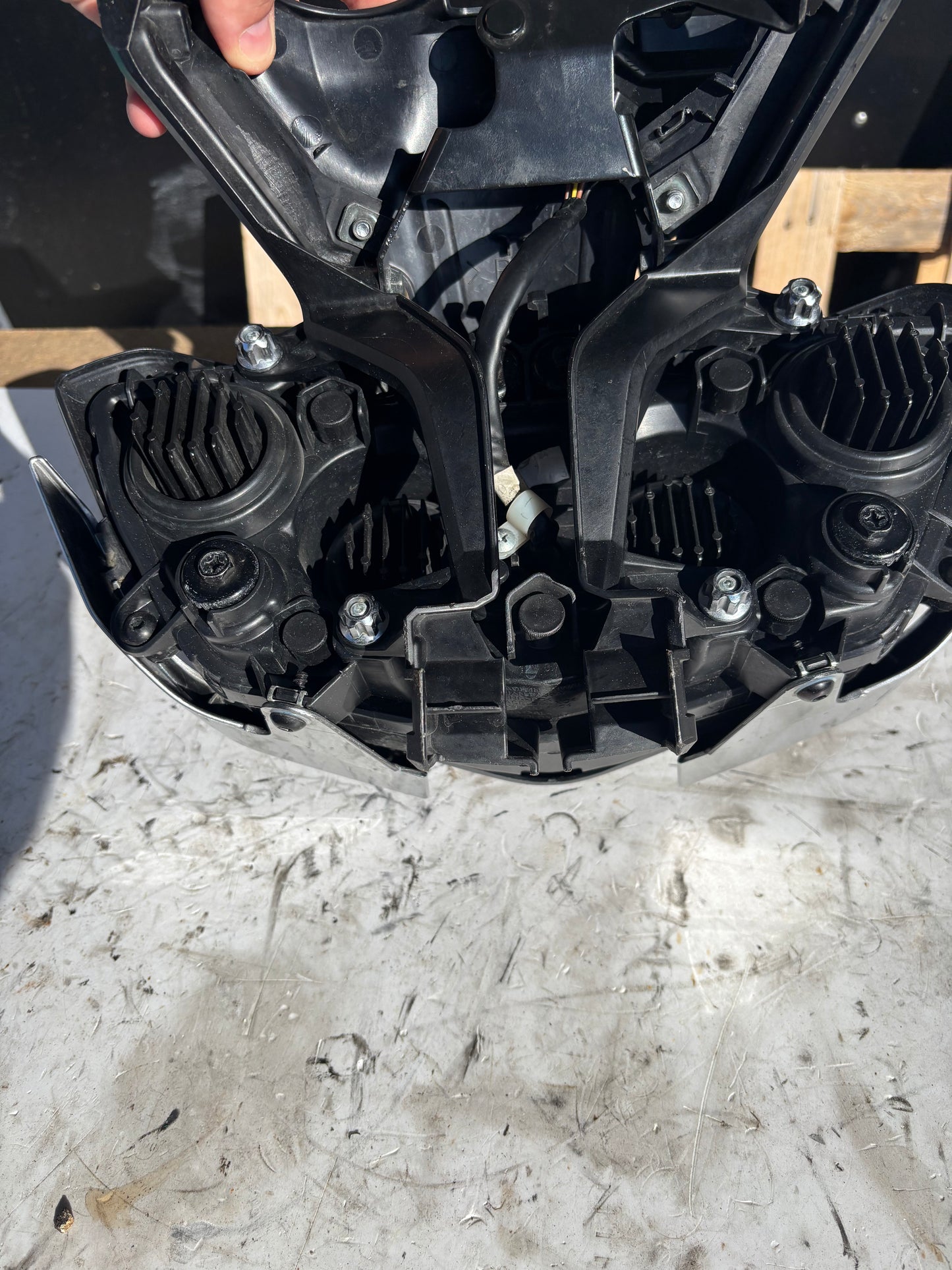 Yamaha MT 09 SP 2017-2020 Gabelkopf Scheinwerferoptik