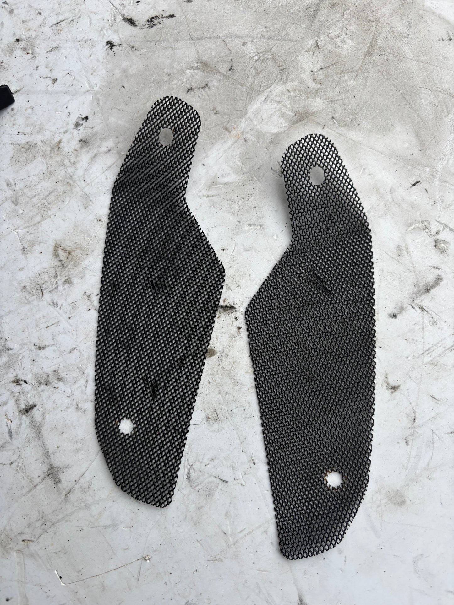Grille écope air réservoir droite et gauche yamaha mt 09 2017- 2020