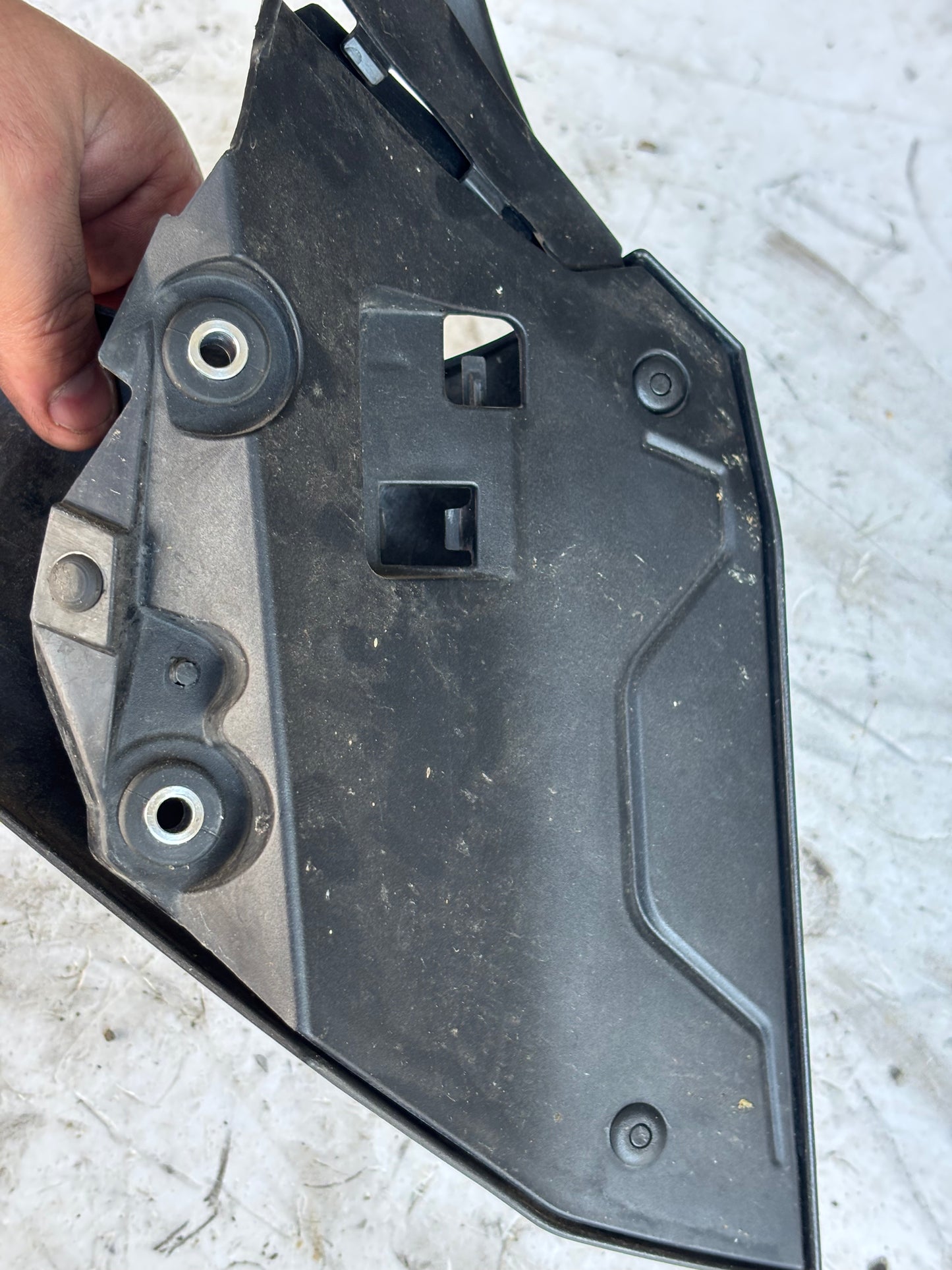 Rechte und linke Lufthutze für Yamaha MT 09 2013-2016 Tank