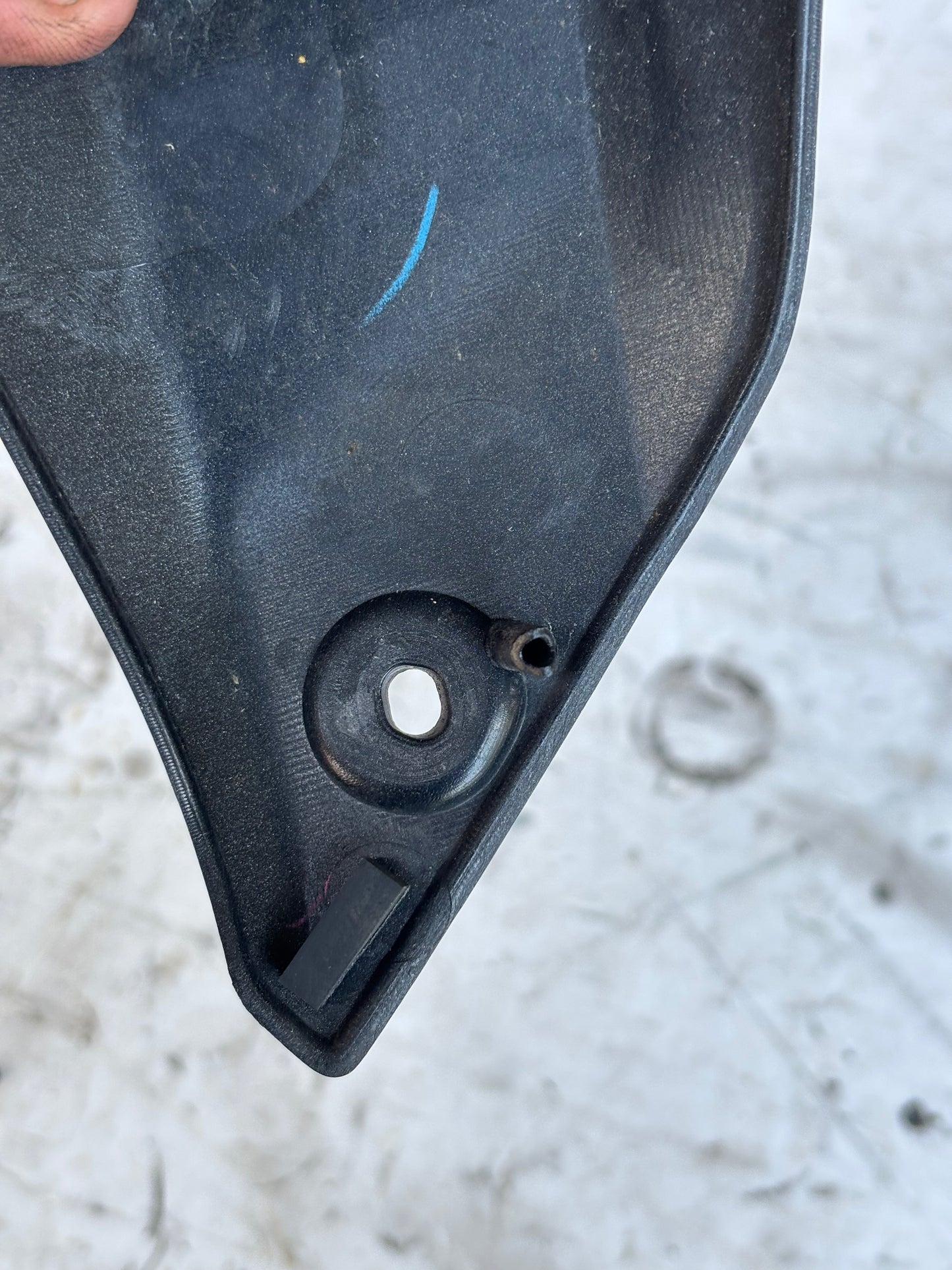 Rechte und linke Lufthutze für Yamaha MT 09 2013-2016 Tank