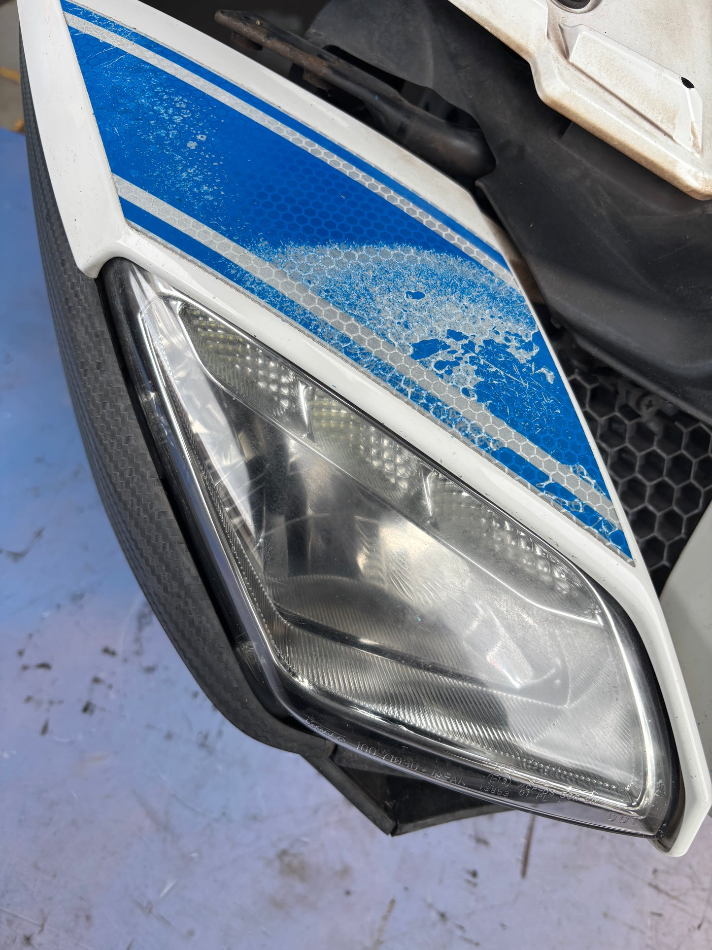 Optischer Gabelkopf für Yamaha Tracer 900 2015/2017