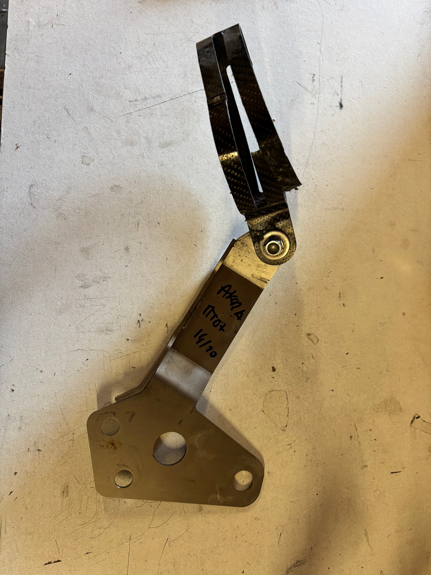 Akrapovic Support de silencieux MT-07 P-X145  Yamaha mt07 mt-07 2014 à 2020