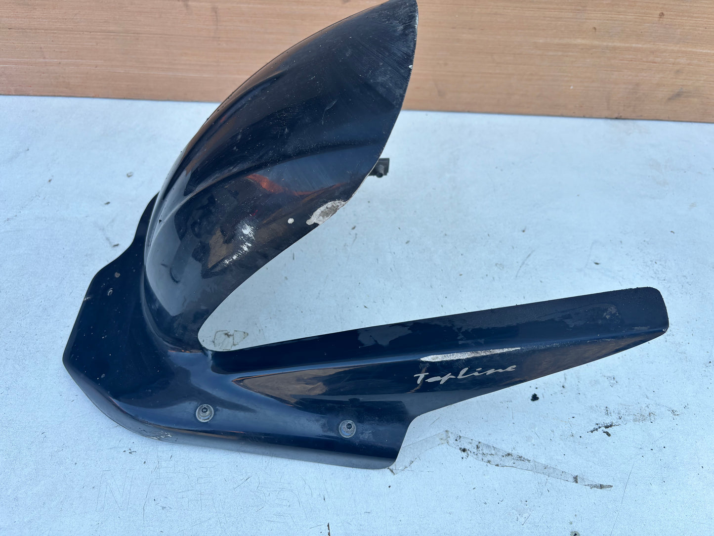 Protection chaîne lèche roue garde boue arrière Kawasaki Er6n er6f 2005/2008