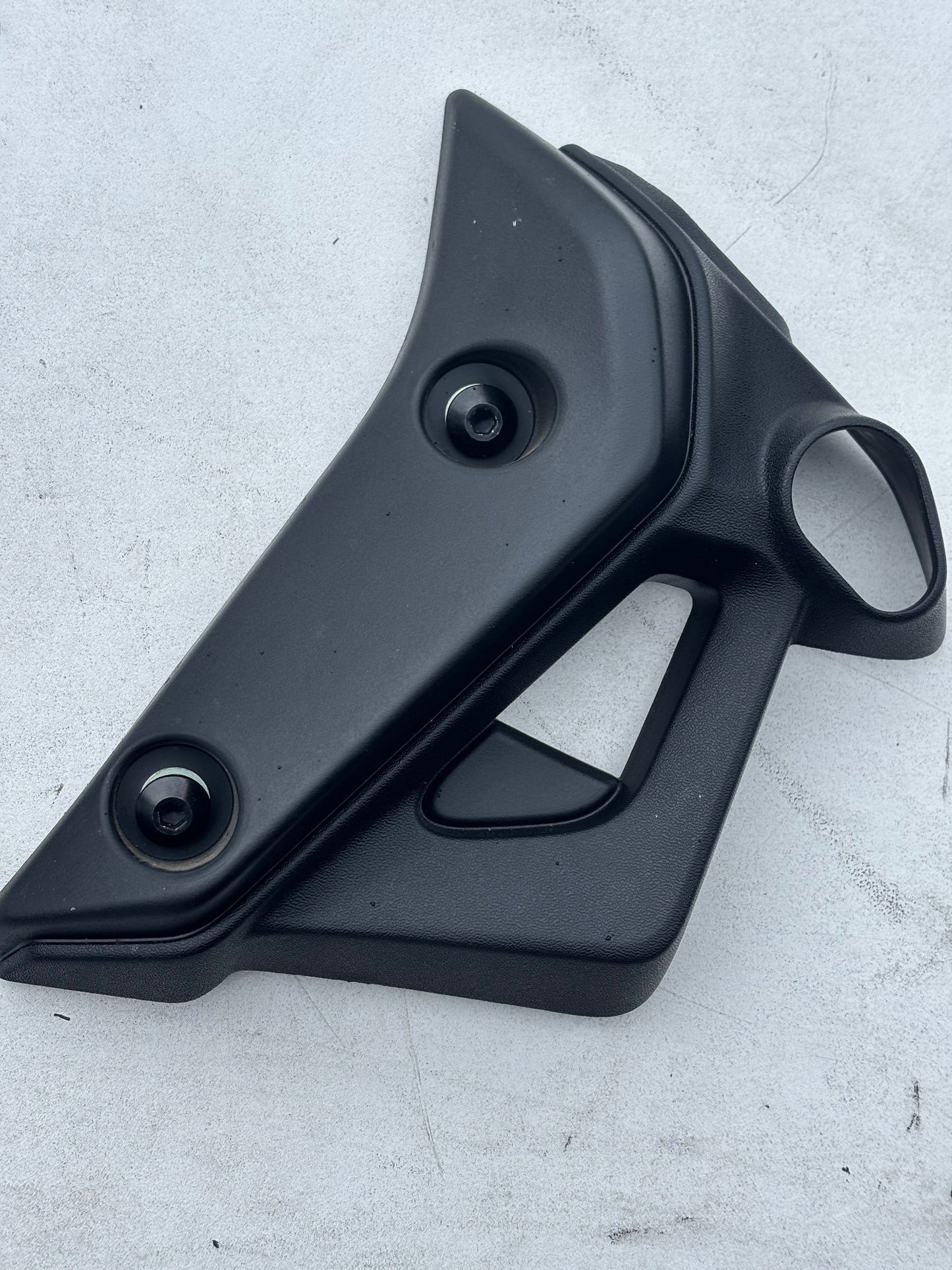 Écope radiateur support clignotant Yamaha mt07 2021/2024 Gauche