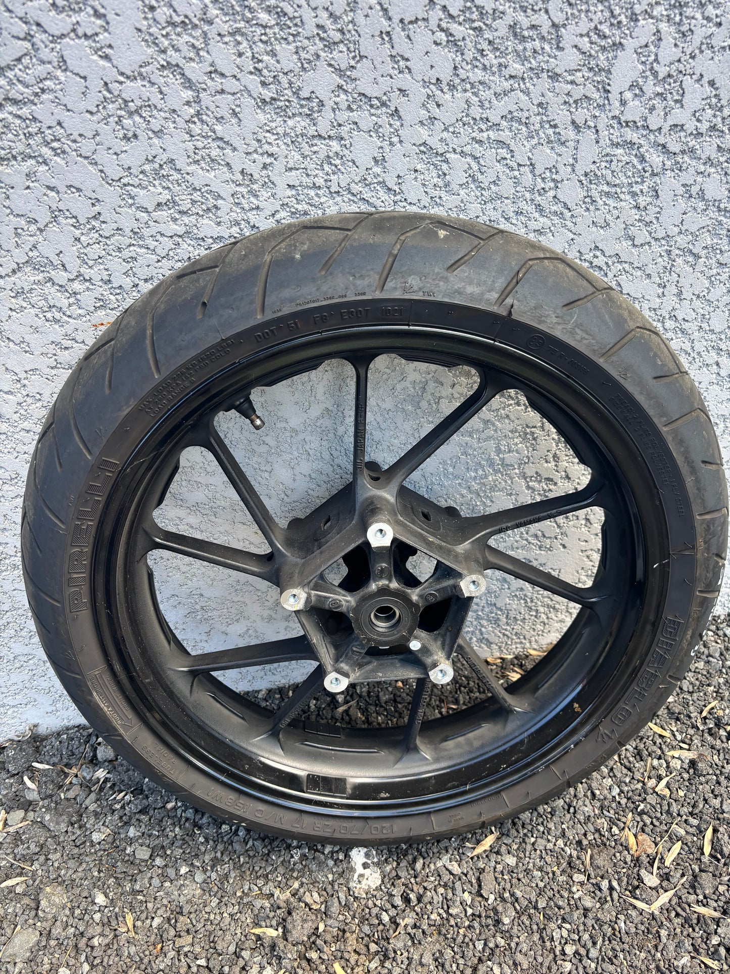 Roue jante avant sans abs Yamaha mt09 tracer 900 2013-2016