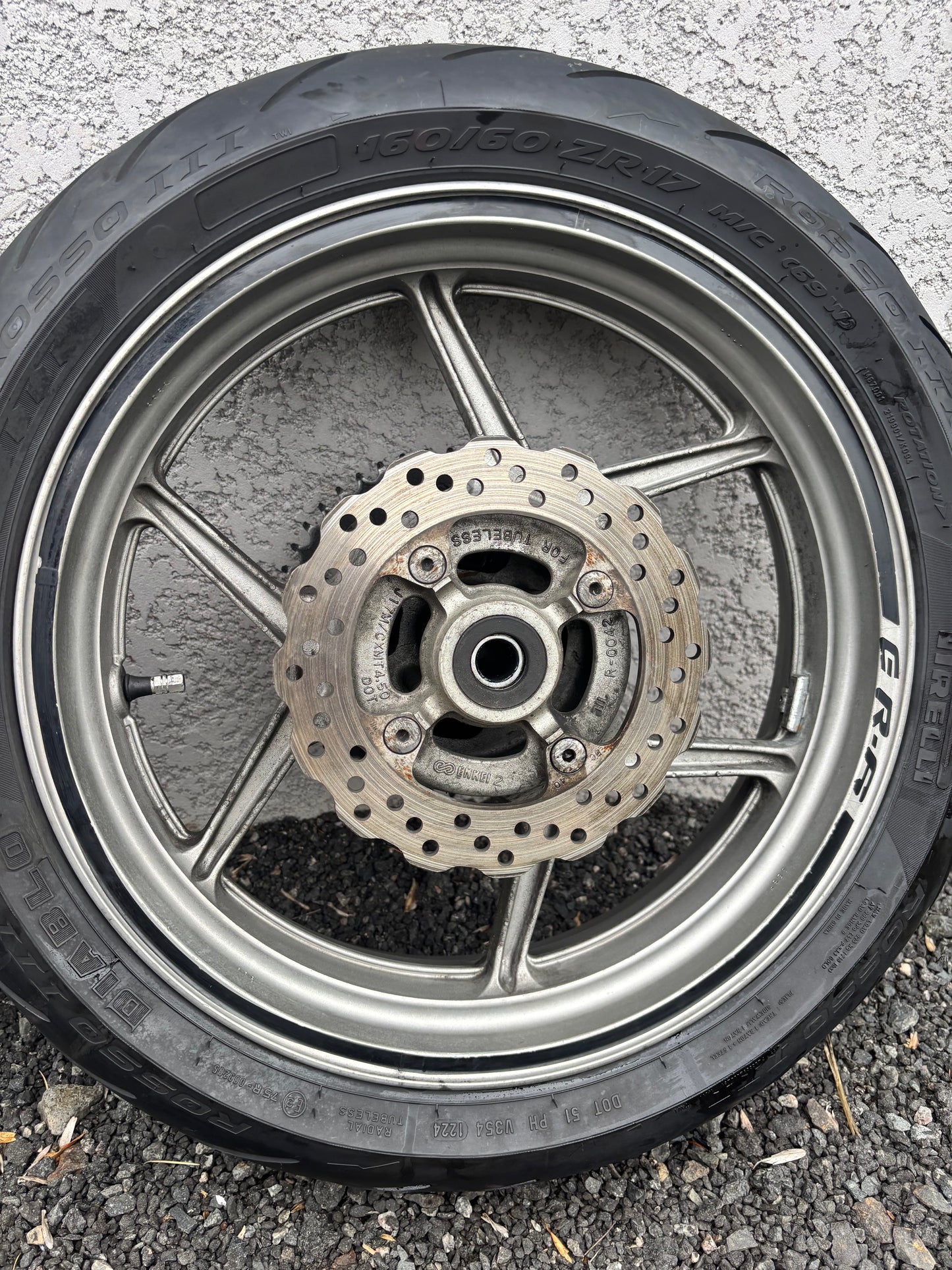 Paire Roues avant / arrière  Kawasaki Er6n Er6f 2005/2016