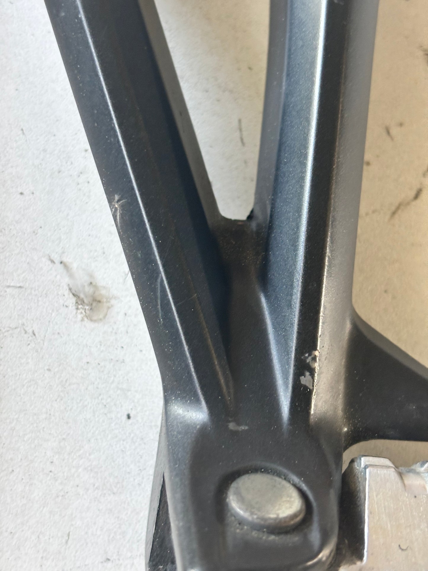 Paire platine repose cale pied arrière Yamaha mt09 2013/2020