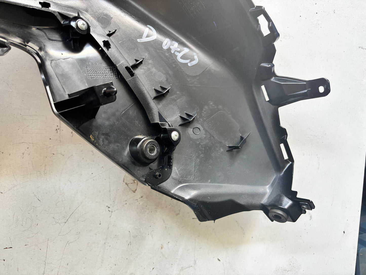 Ensemble Carénage coque écope réservoir droit/gauche Yamaha mt07 2021/2024