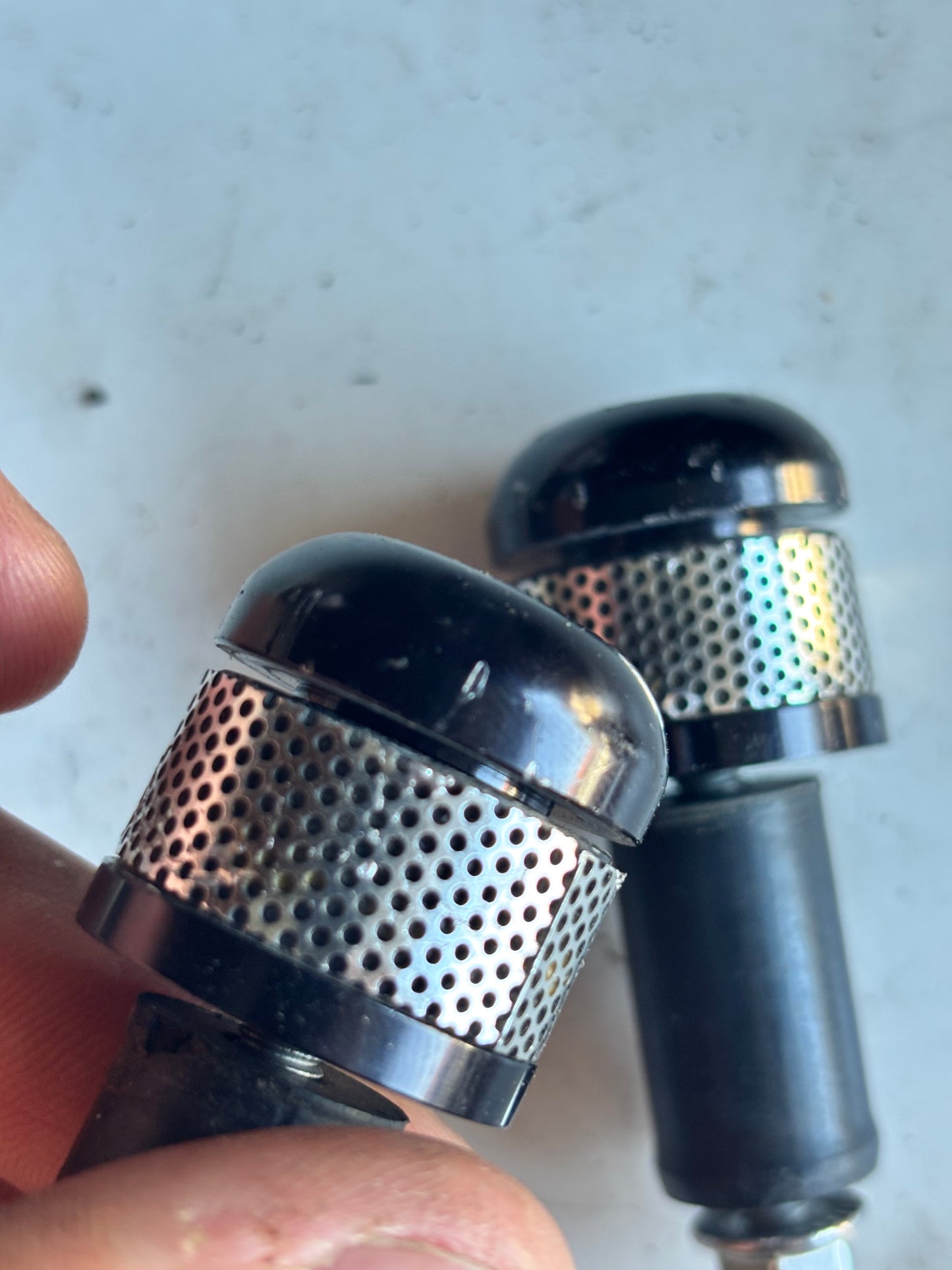 Embouts de guidon Kawasaki Er6F ER6N non origine chaft