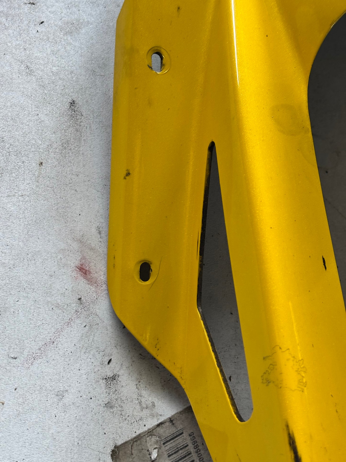Protection chaîne lèche roue garde boue arrière Kawasaki Er6n er6f 2012/2016