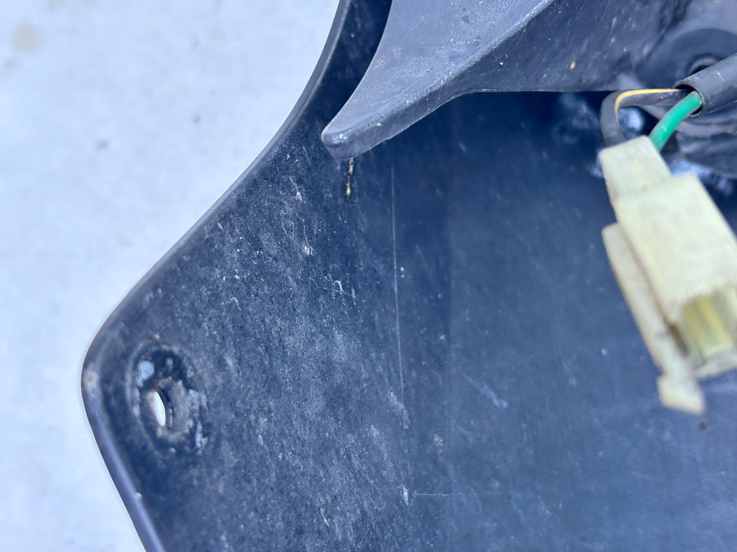Écope gauche  avec clignotant Kawasaki Er6N 2005/2008