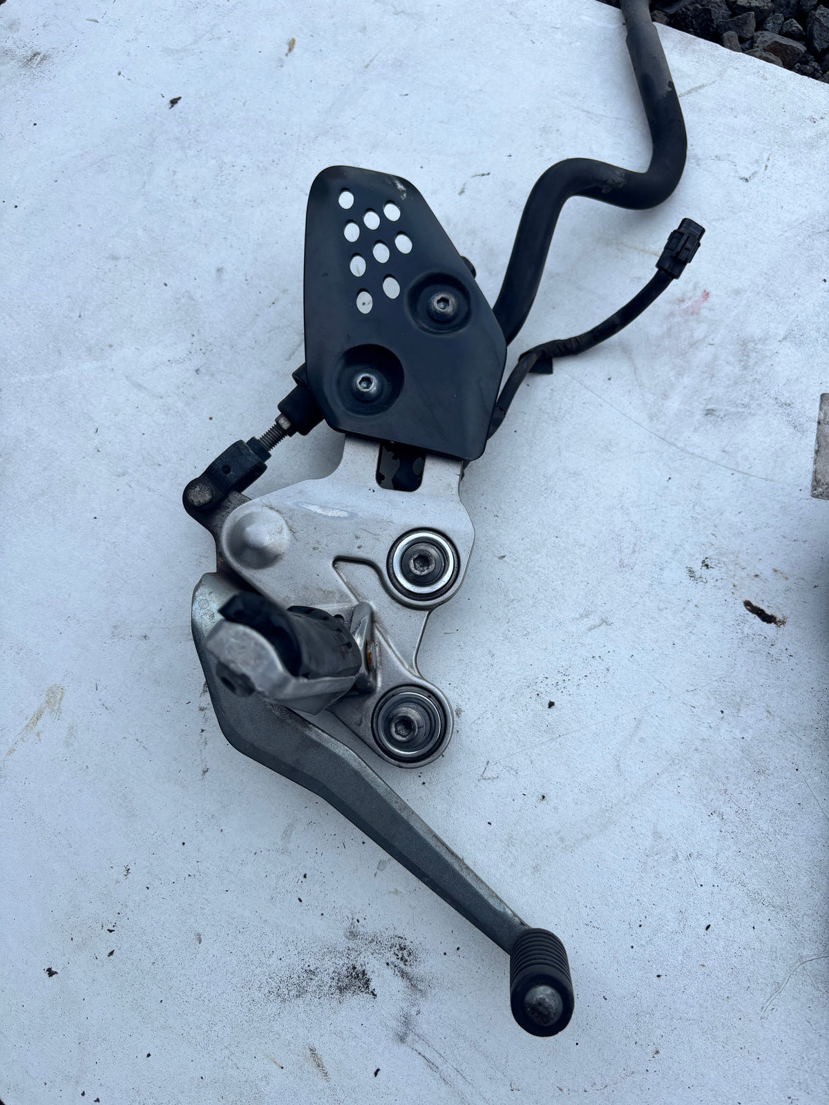 Platine droite MT 07 mt-07 2014/2024 Yamaha