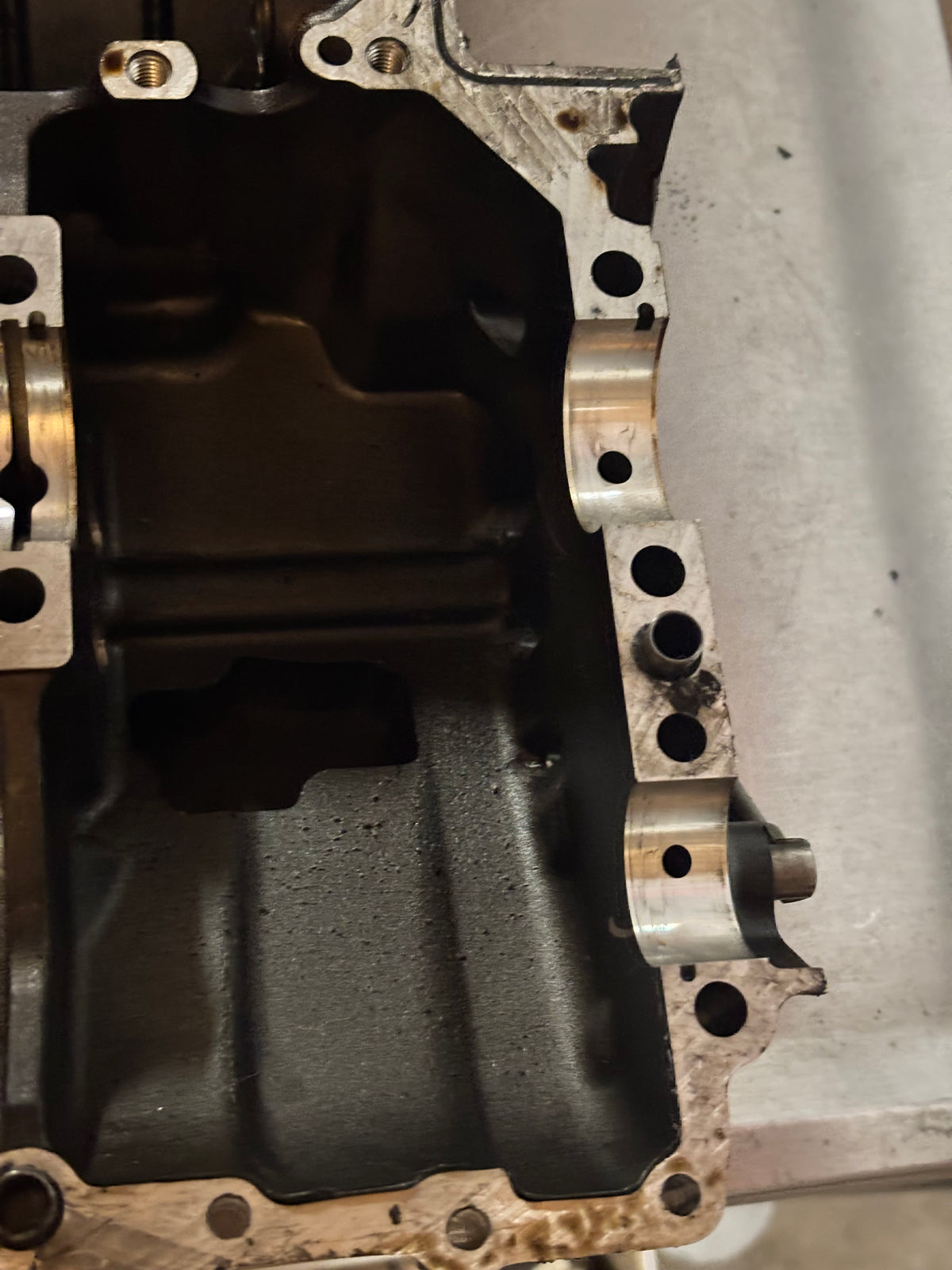 Carter bloc bas Moteur Kawasaki Er6 2009/2016