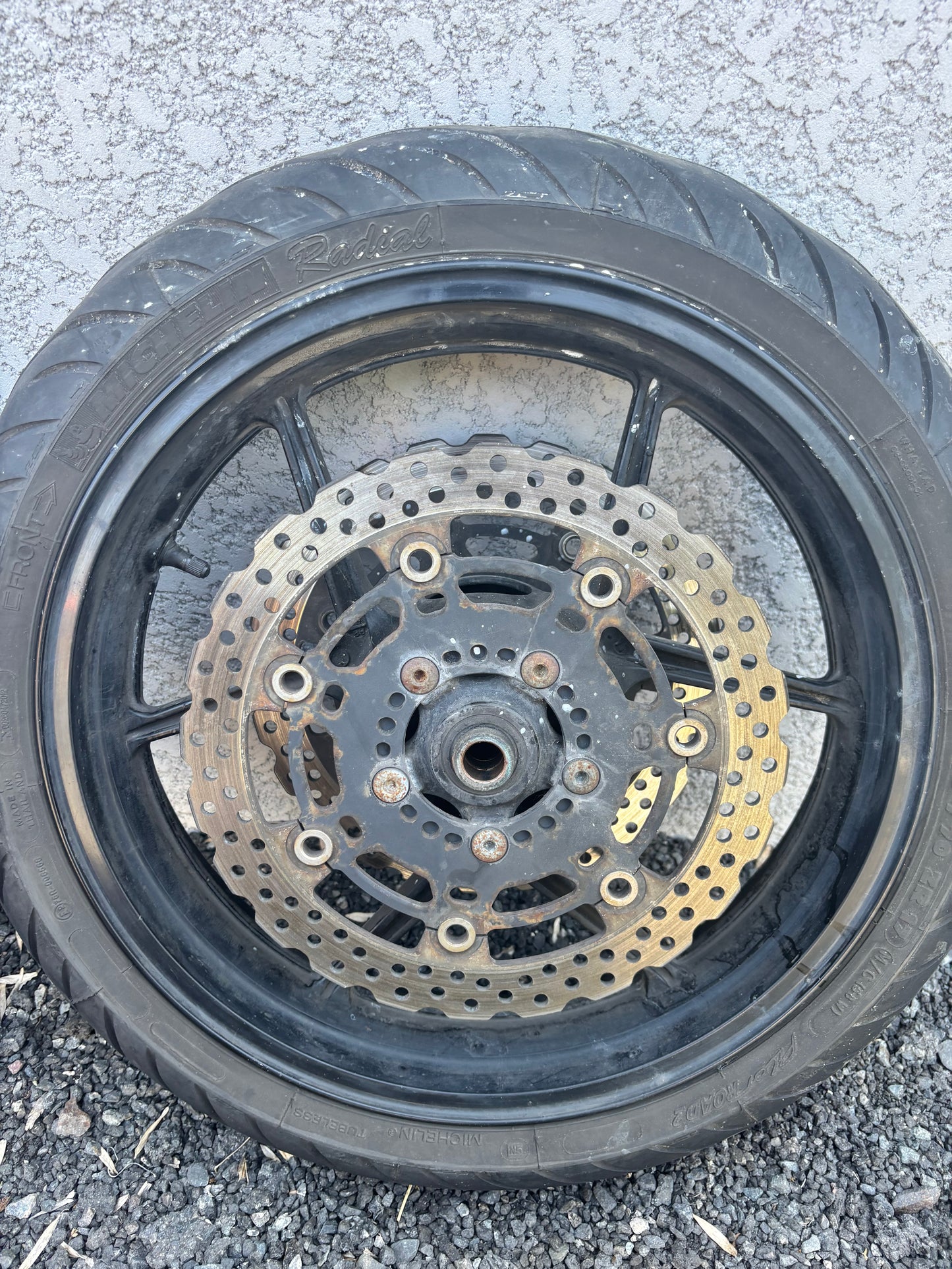 Roues jantes avant et arrière Kawasaki Er6 2005/2011