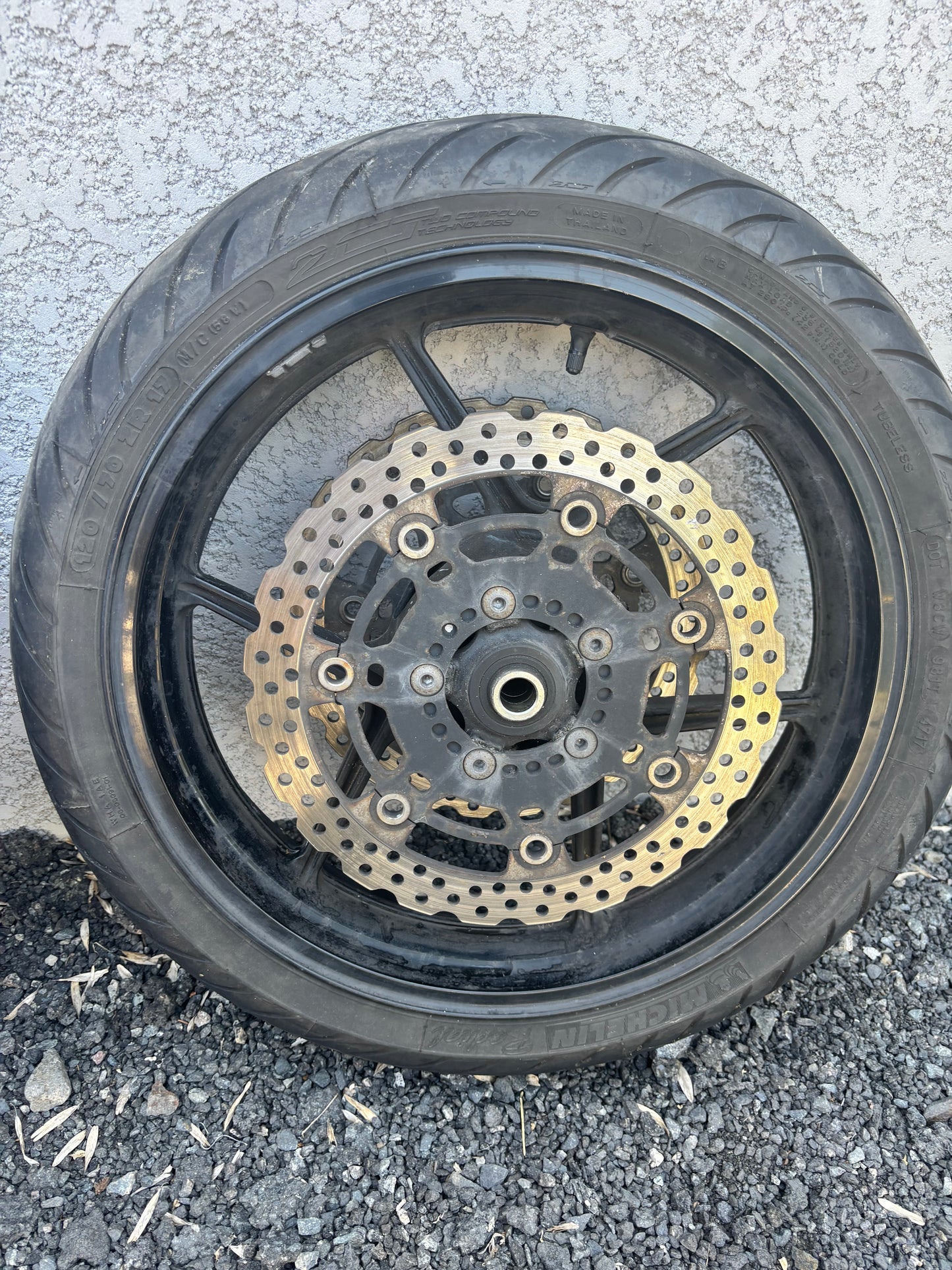 Roues jantes avant et arrière Kawasaki Er6 2005/2011