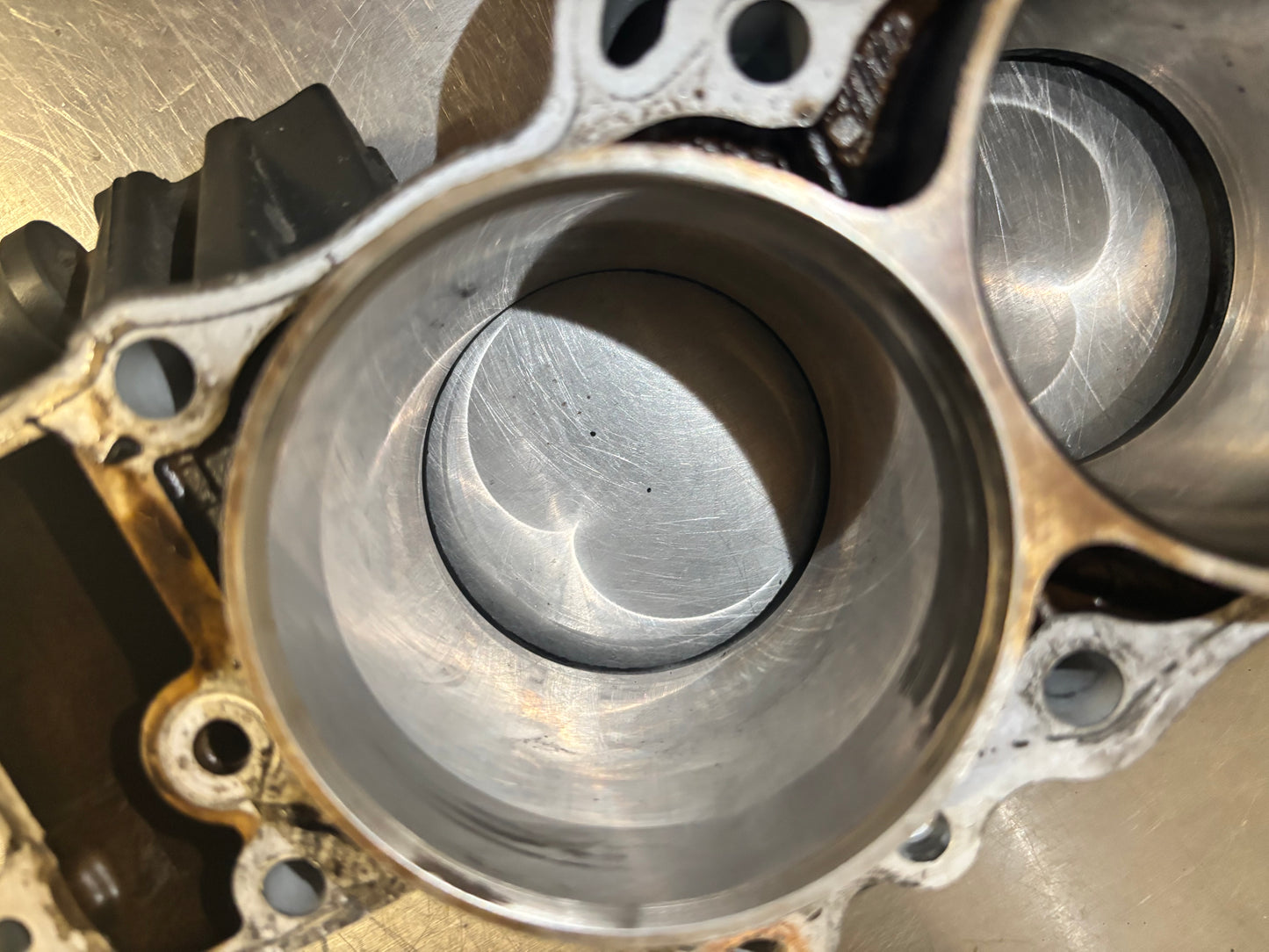 Bloc cylindre piston bielle Er6n Er6F 2012 à 2016