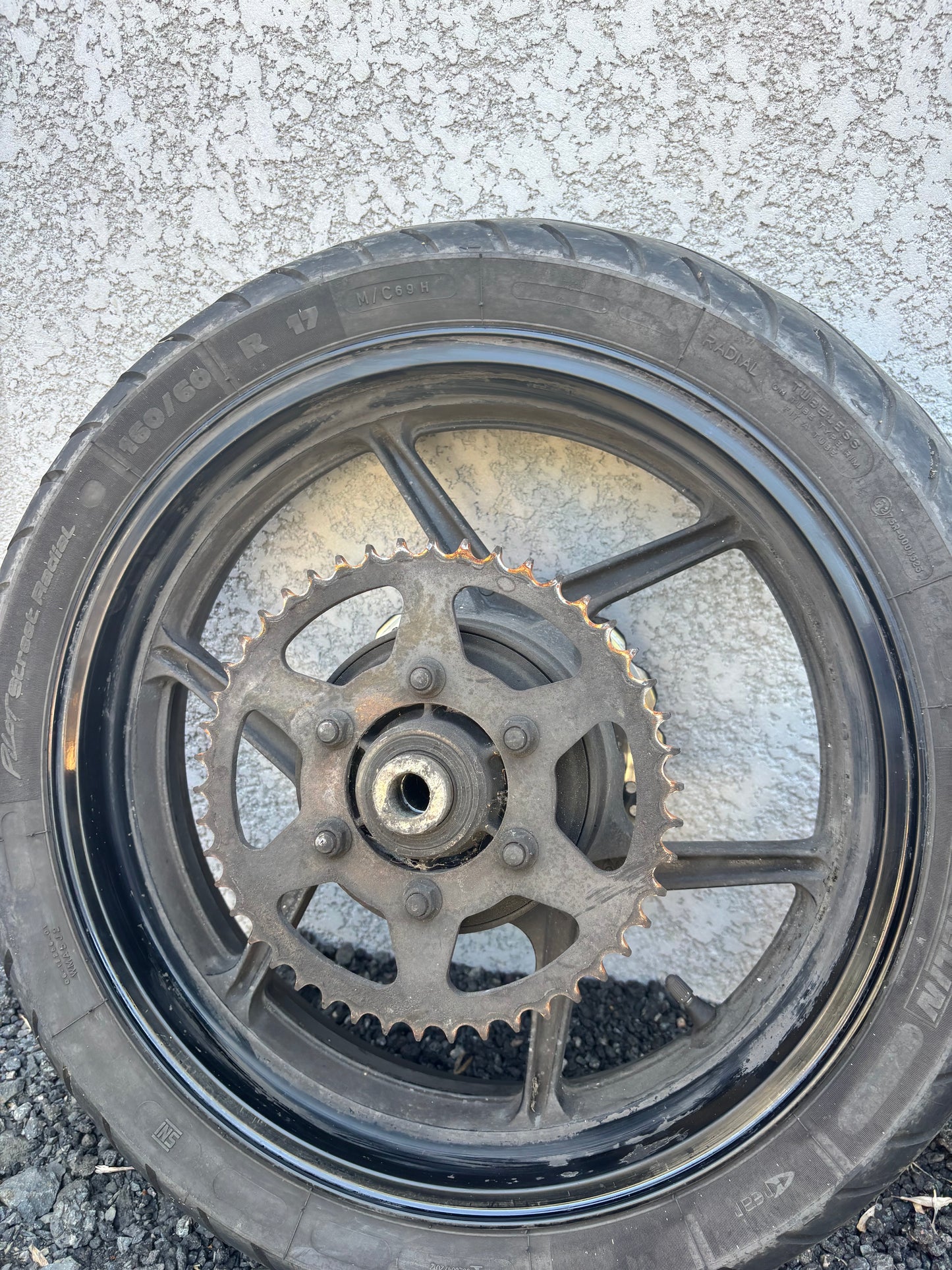 Roues jantes avant et arrière Kawasaki Er6 2005/2011
